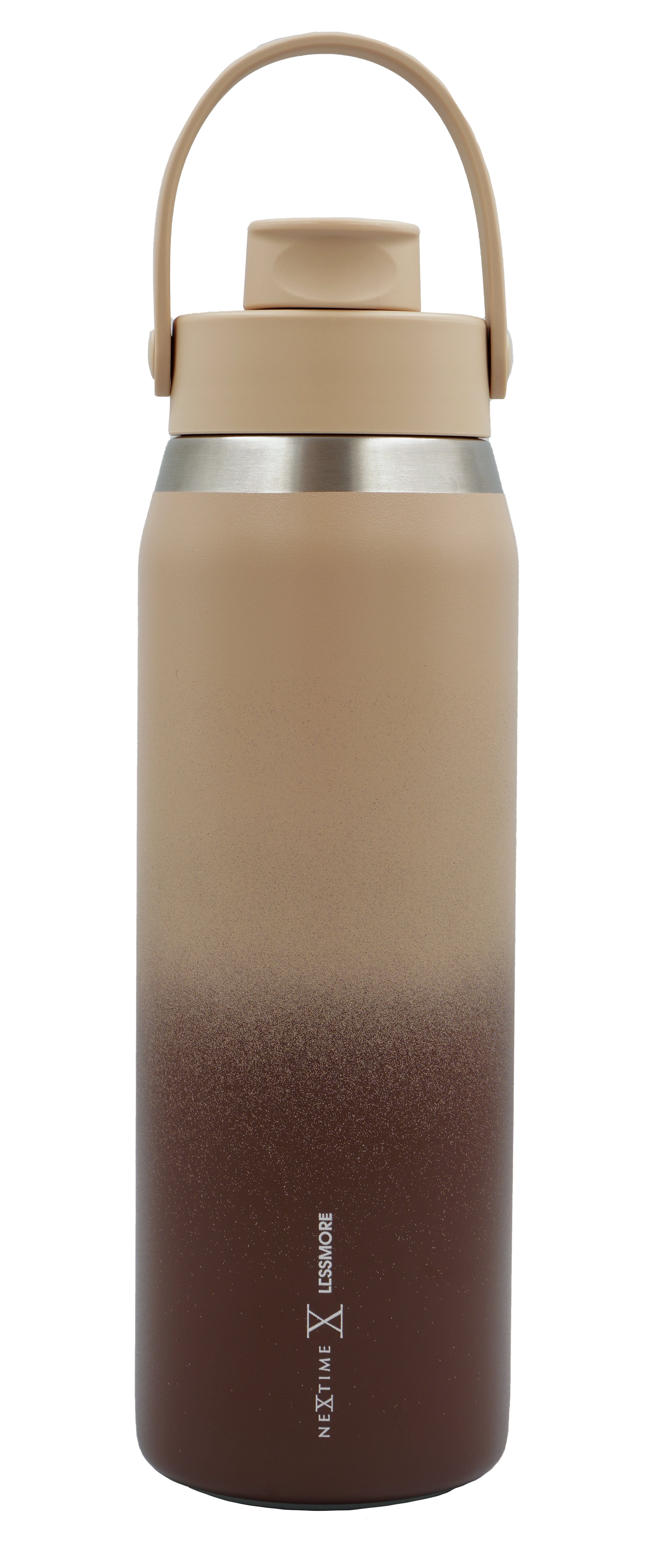 nextime-canvas-bottle-thermosflasche-355-473-710-ml-schokobraun image 6