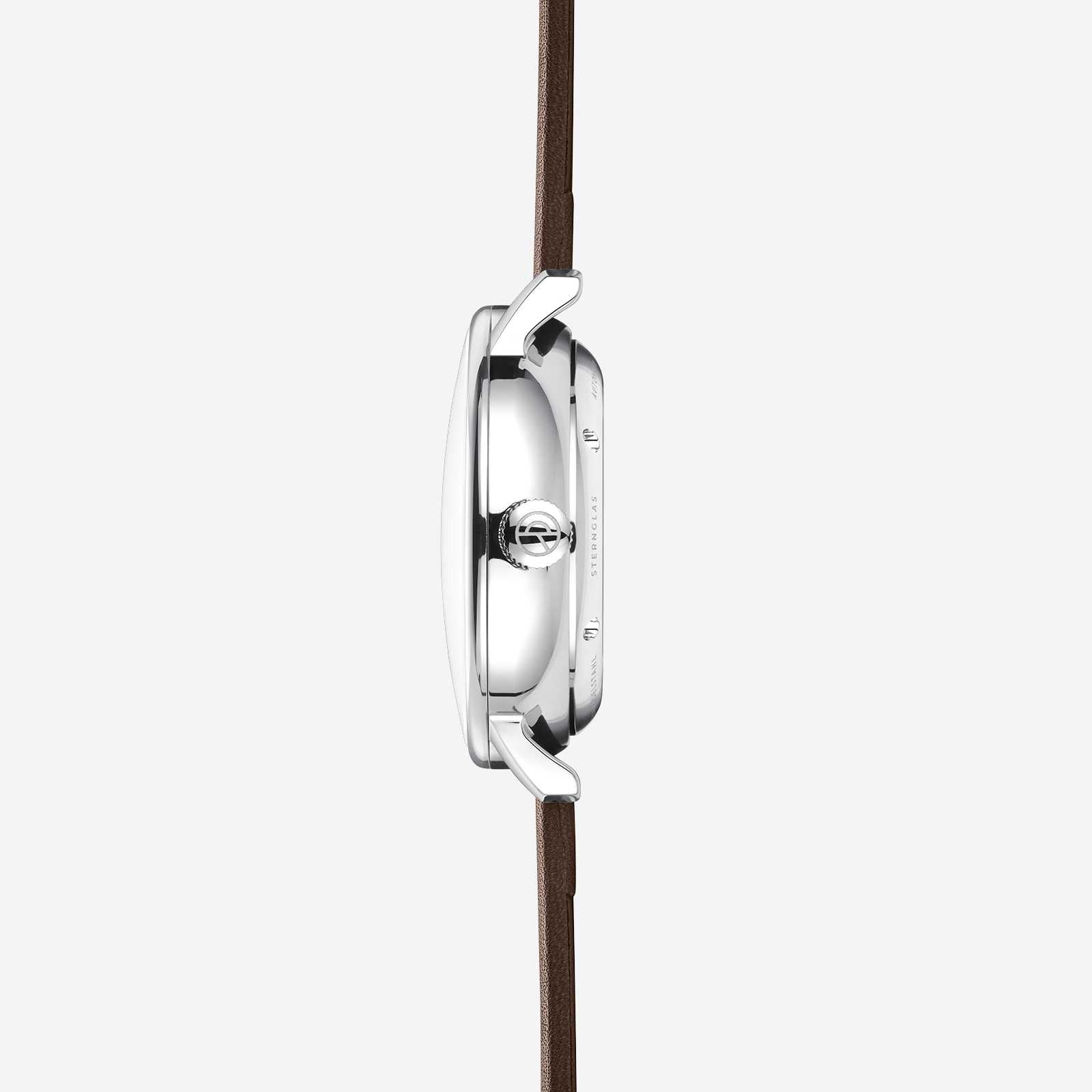 sternglas-naos-automatik-armbanduhr-38-mm-wei-silber-leder-sichtboden image 5