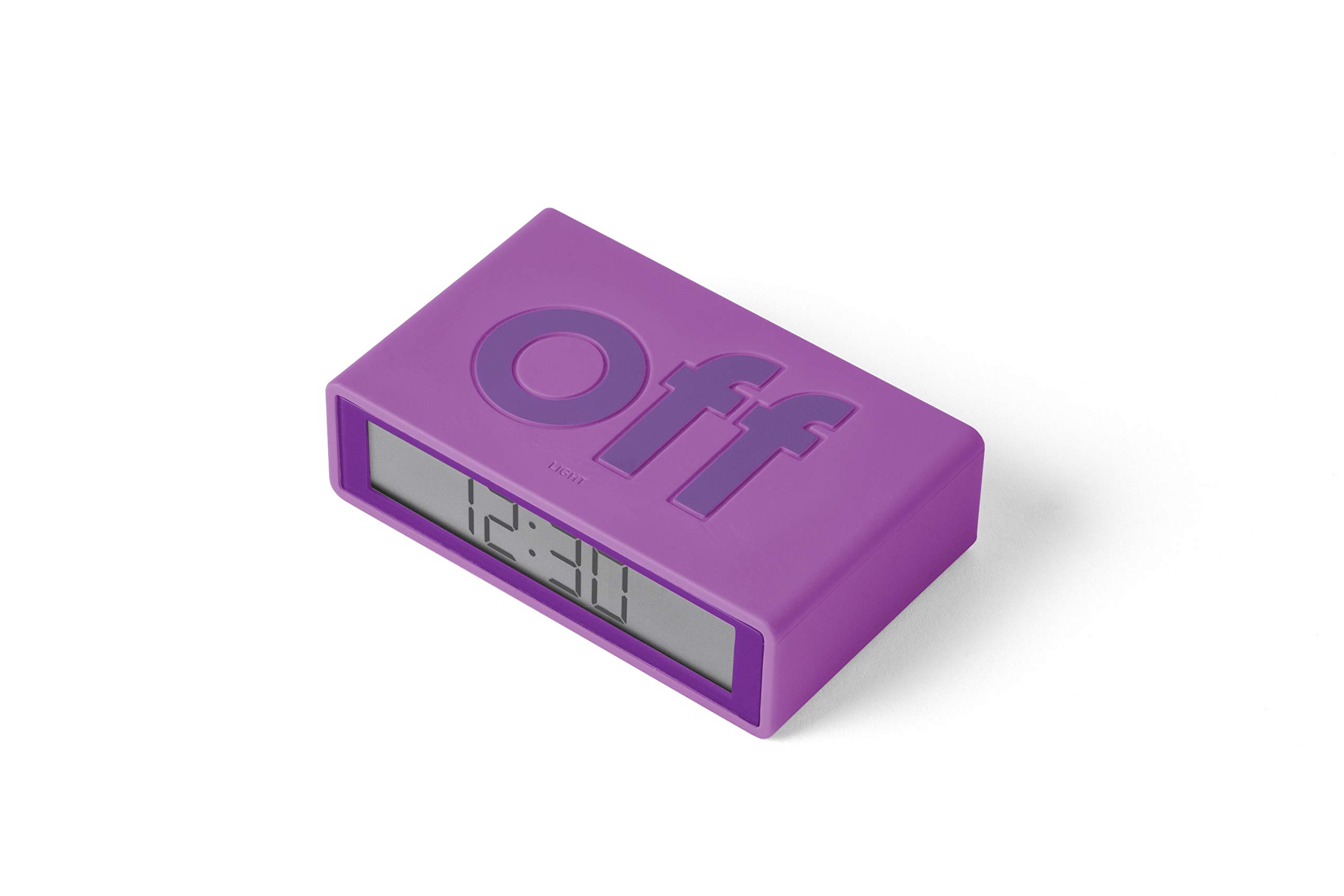 lexon-flip-travel-mini-wecker-violett-wendbar image 4