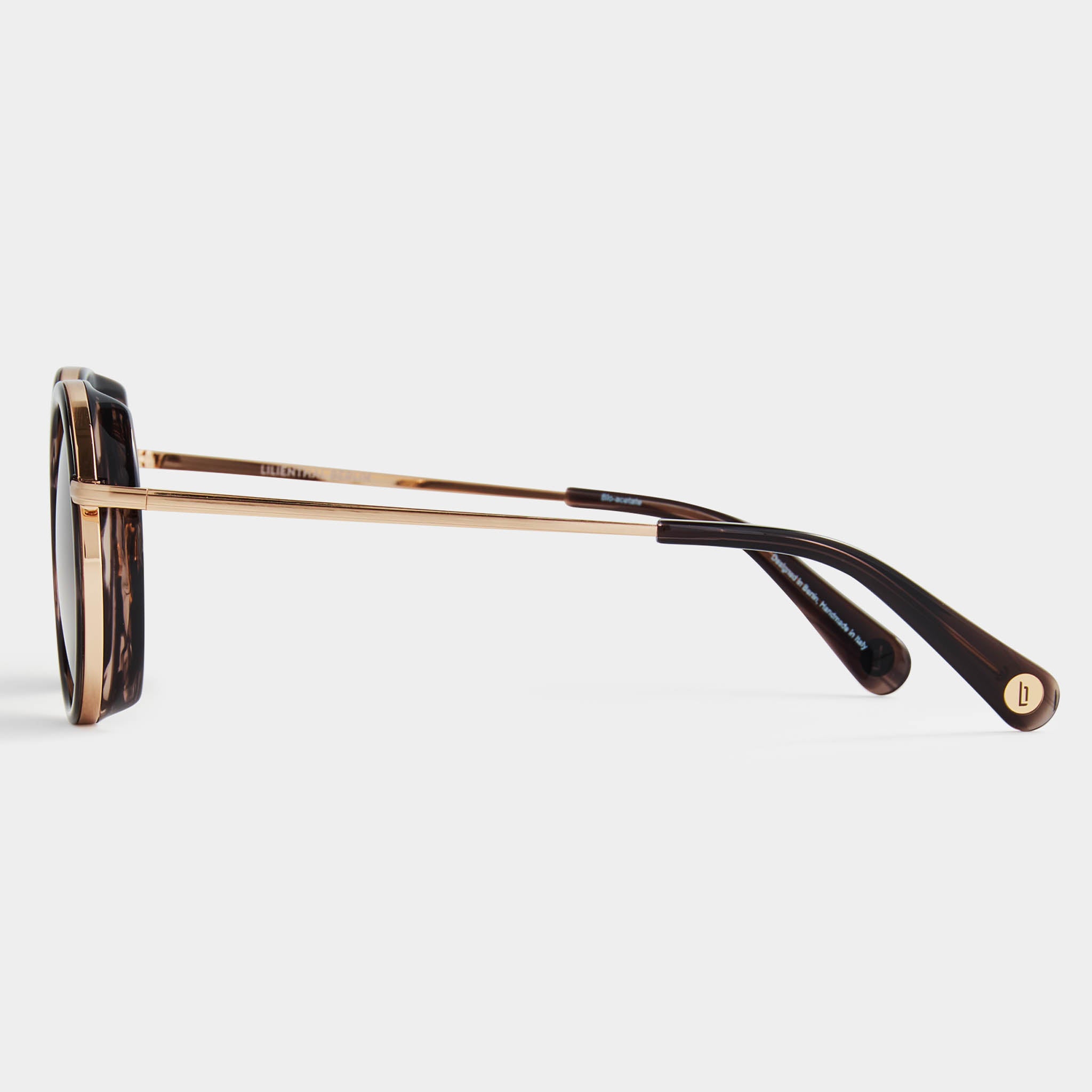 lilienthal-berlin-chillwave-sonnenbrille-brushed-gold-charcoal-gray image 5