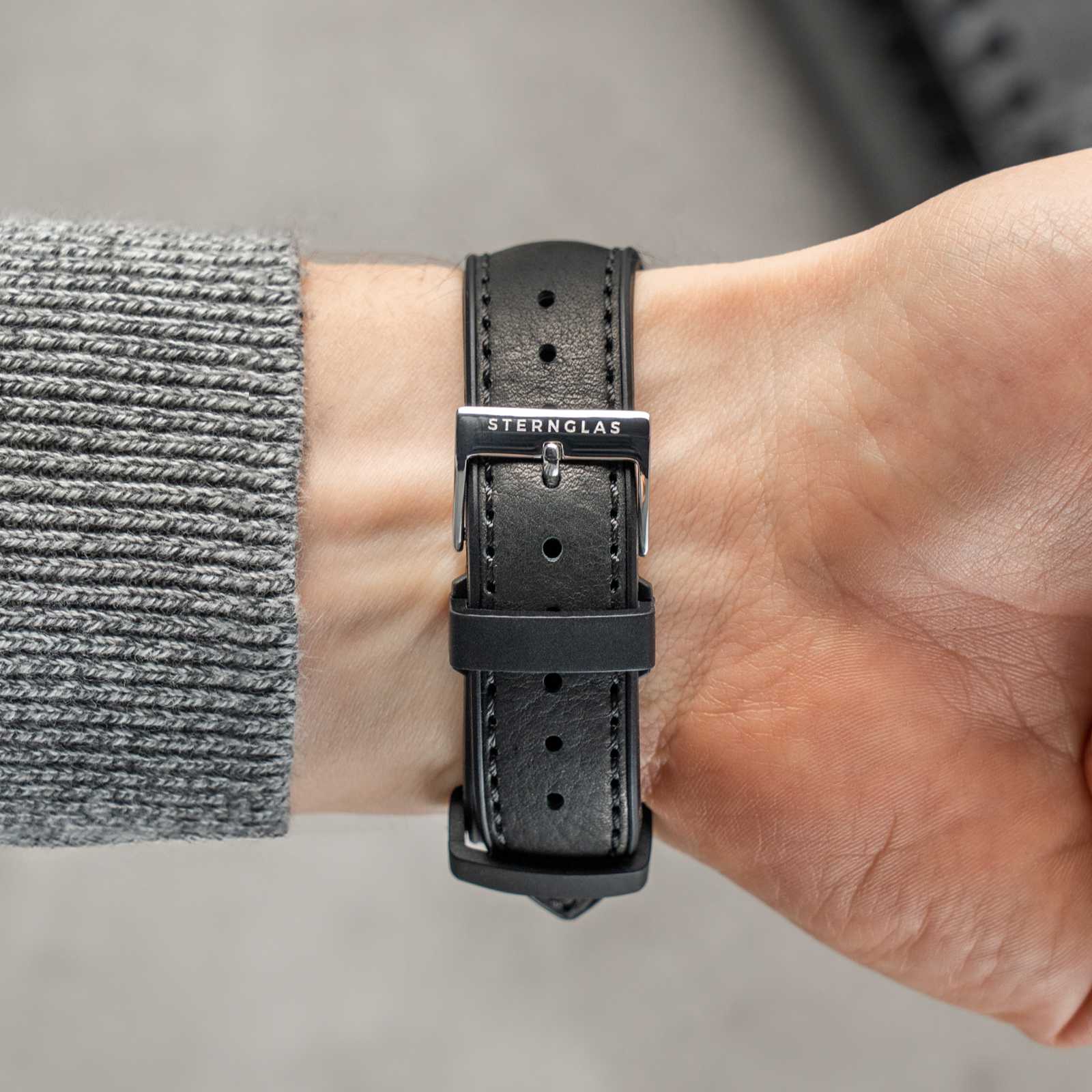 sternglas-hybrid-20-armband-20-mm-schwarz image 3