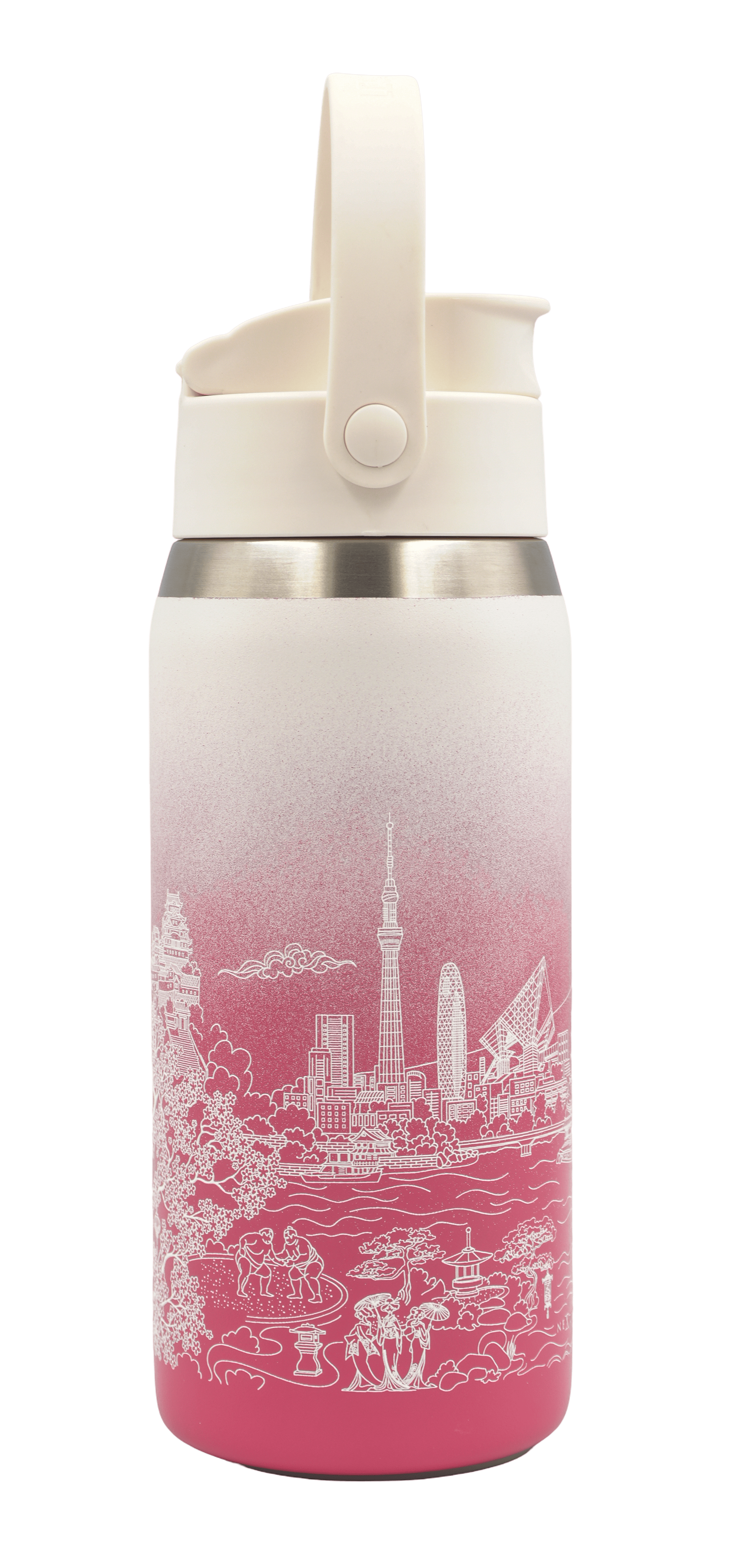 nextime-skyline-bottle-thermosflasche-355-473-710ml-japan-cherry-blossom image 7