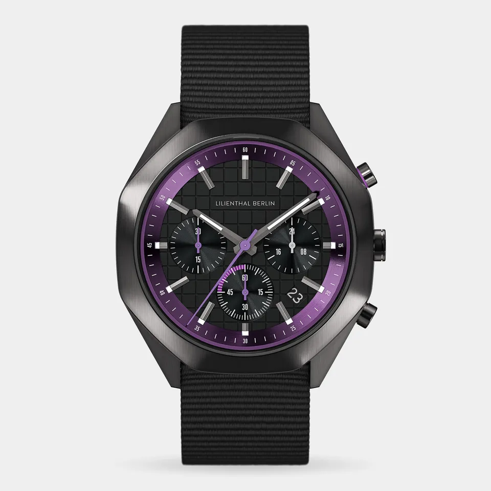 lilienthal-berlin-octachrono-dark-silver-purple-chronograph-40-mm-2 image 1