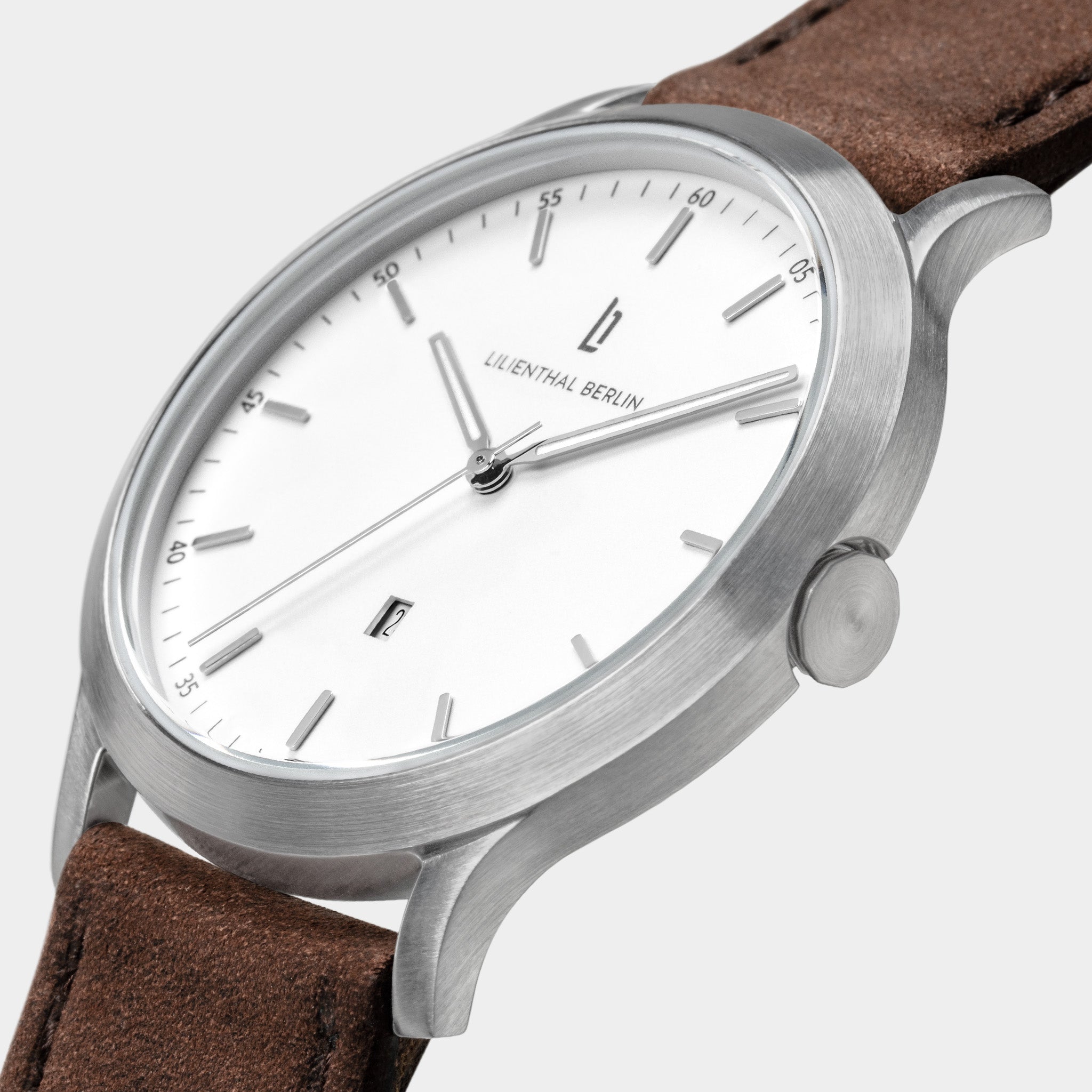 lilienthal-berlin-huxley-silver-white-armbanduhr-40-mm image 2