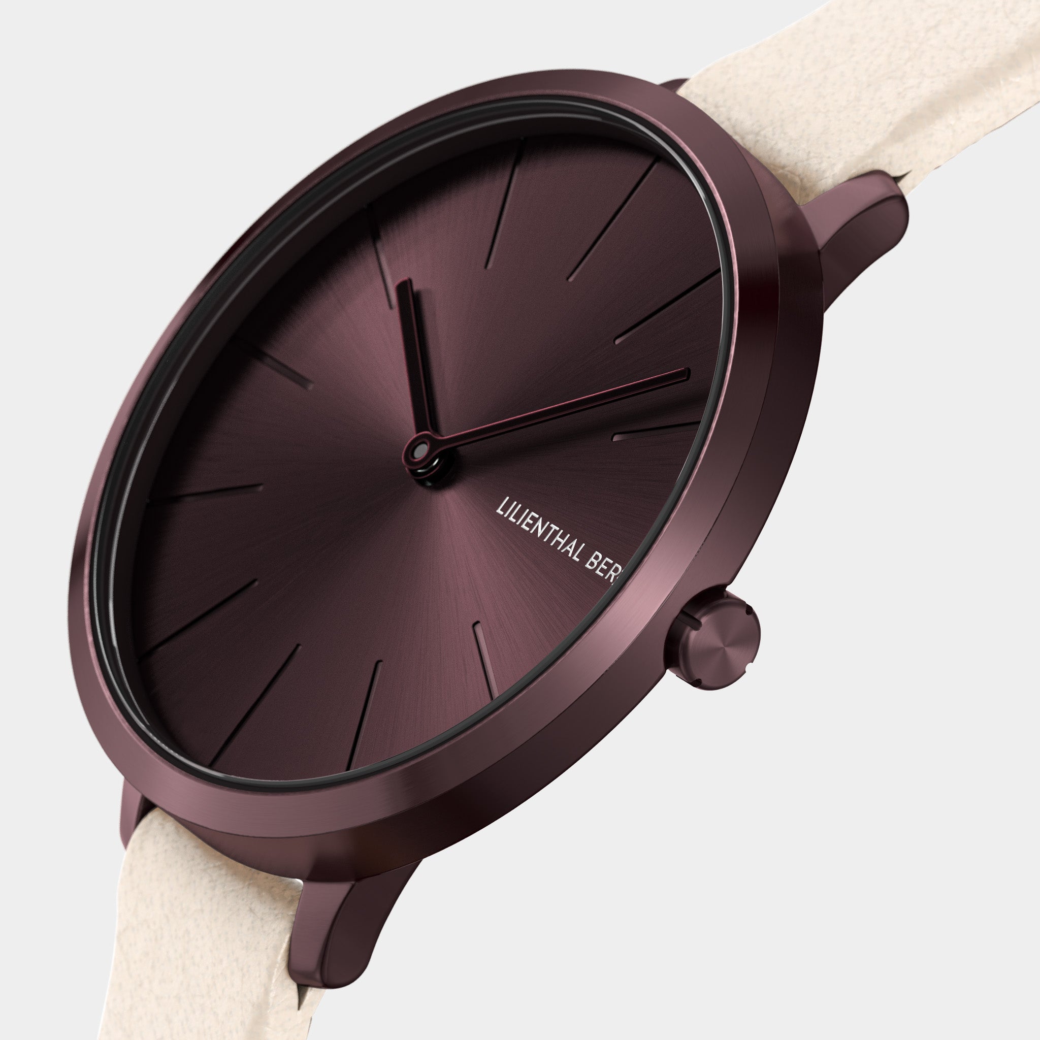 lilienthal-berlin-rosalux-uhr-burgundy-kiss-30-mm image 2