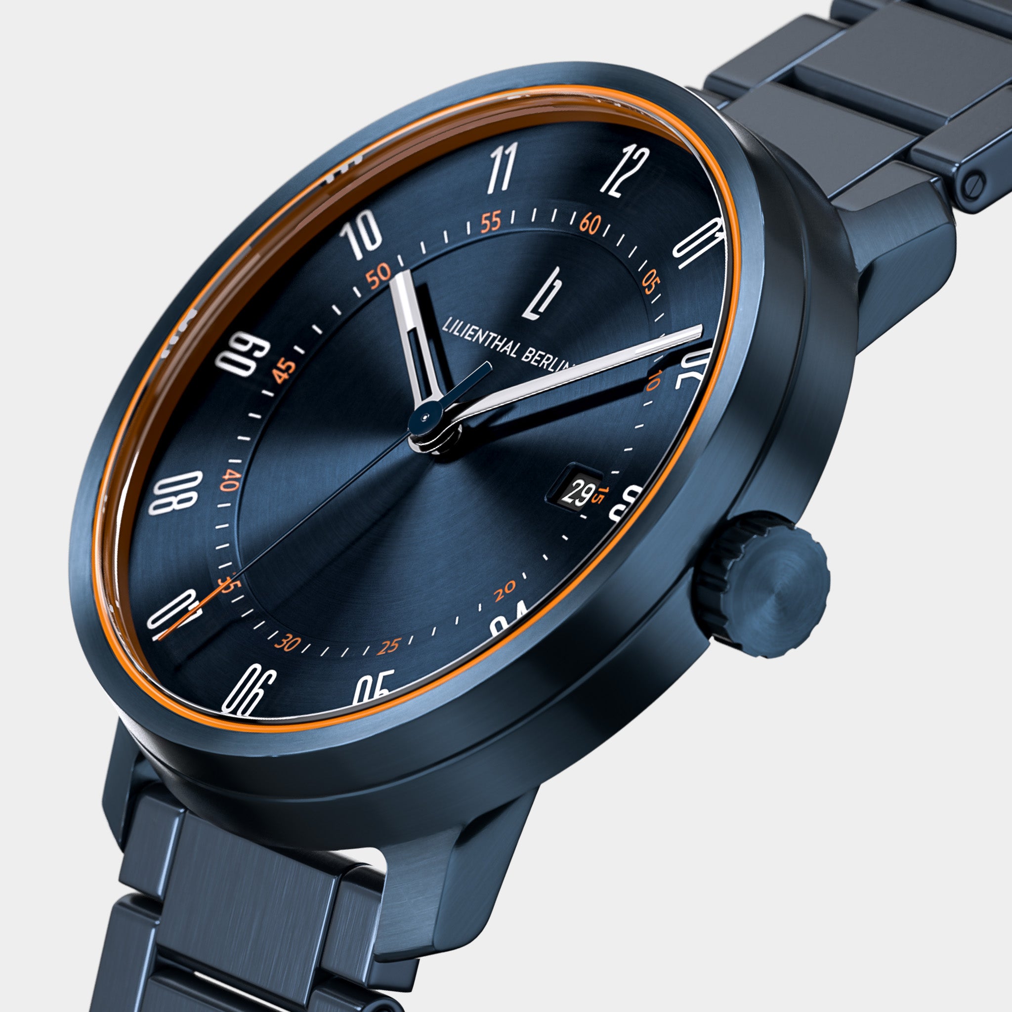 lilienthal-berlin-neolux-blue-orange-automatik-uhr-42mm image 2