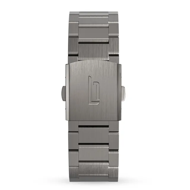 lilienthal-berlin-edelstahl-armband-anthracite-brushed-wechselarmband image 1