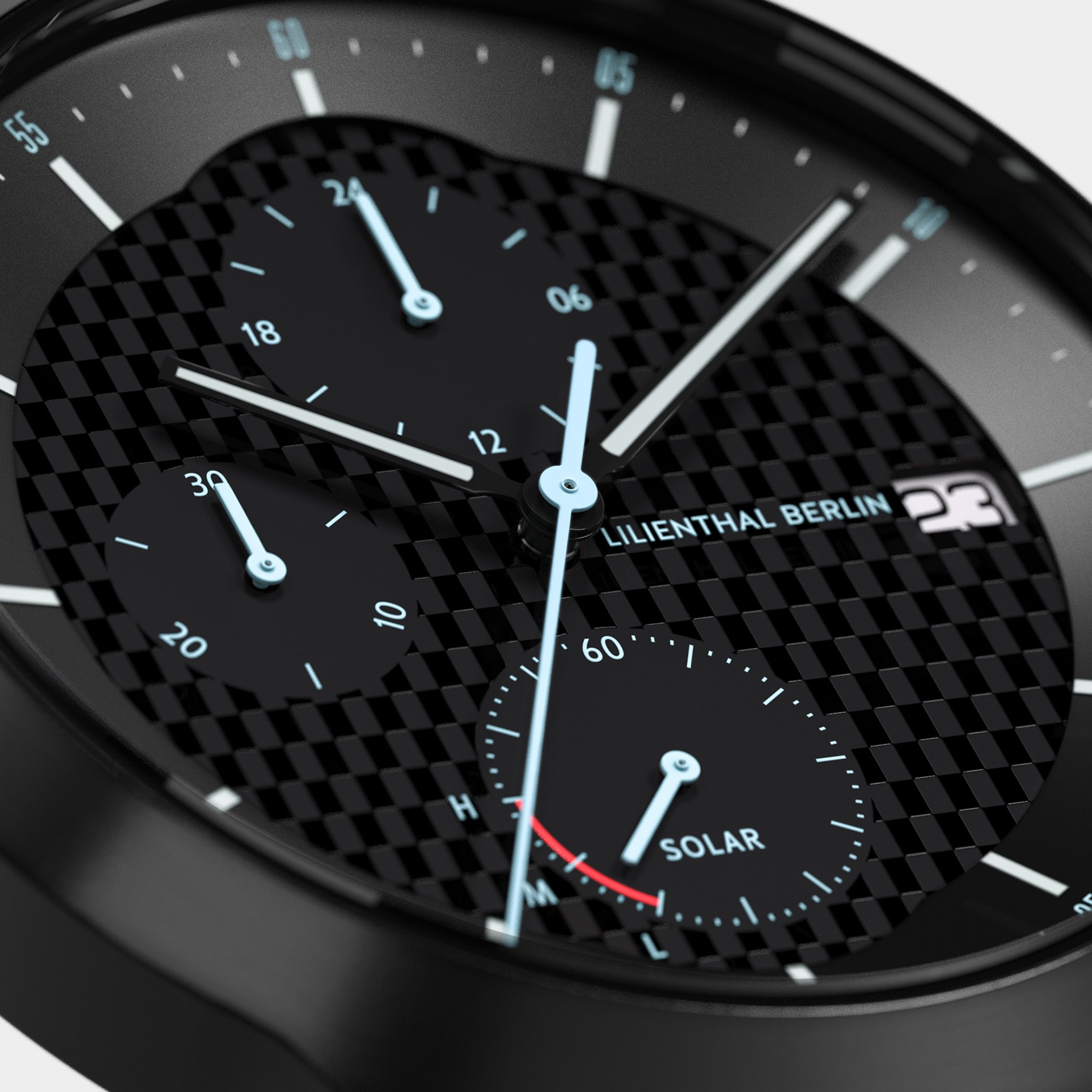 lilienthal-berlin-chronograph-solar-edition-i-herrenuhr-mit-metallarmband image 4