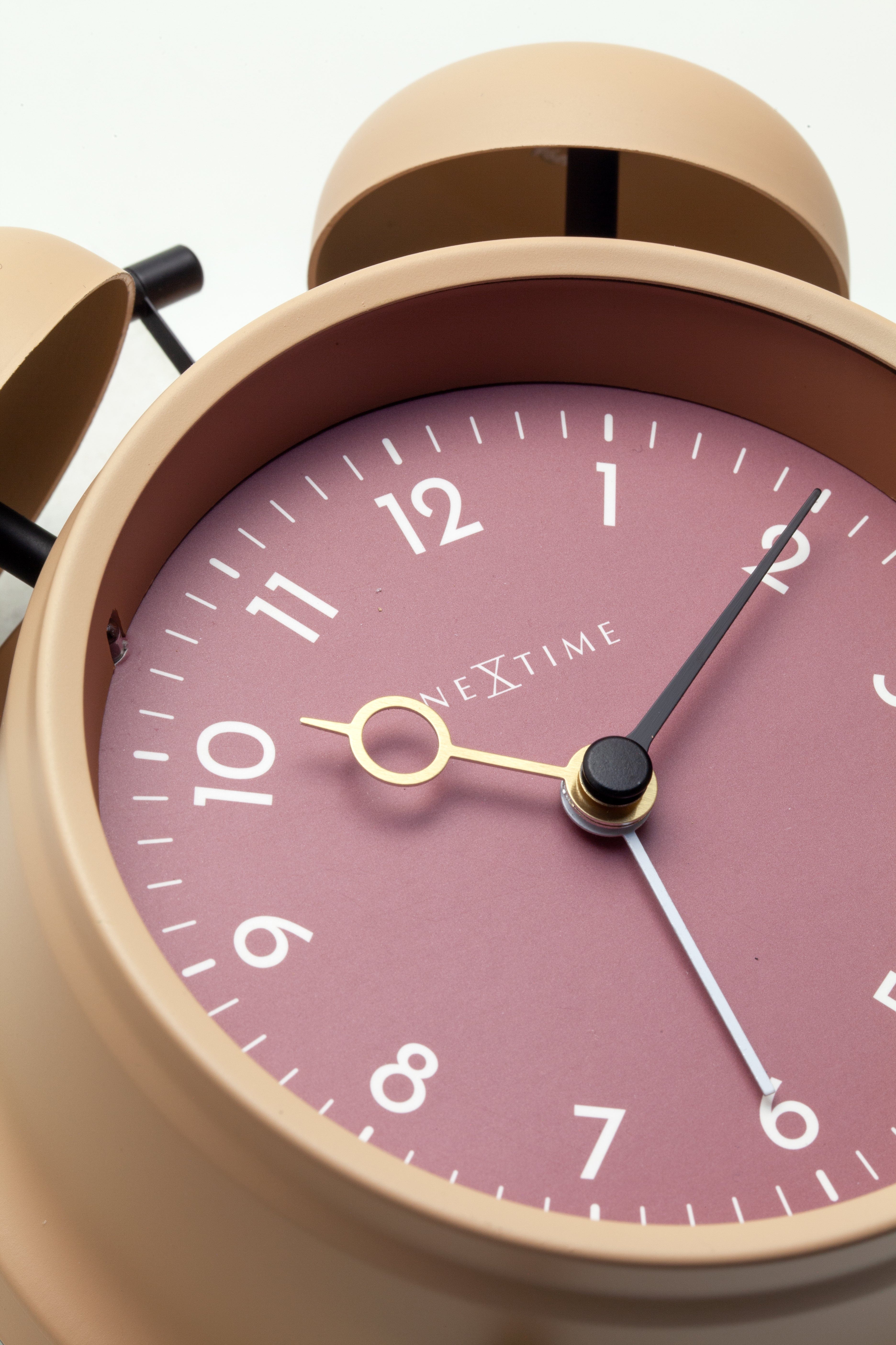 nextime-golden-hour-wecker-12-x-14-x-6-cm-metall image 3