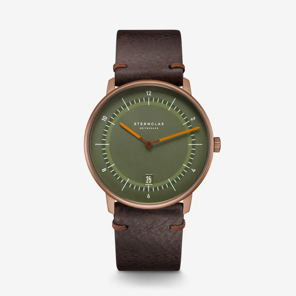 sternglas-naos-edition-1905-uhr-38-mm-bronze-leder image 1