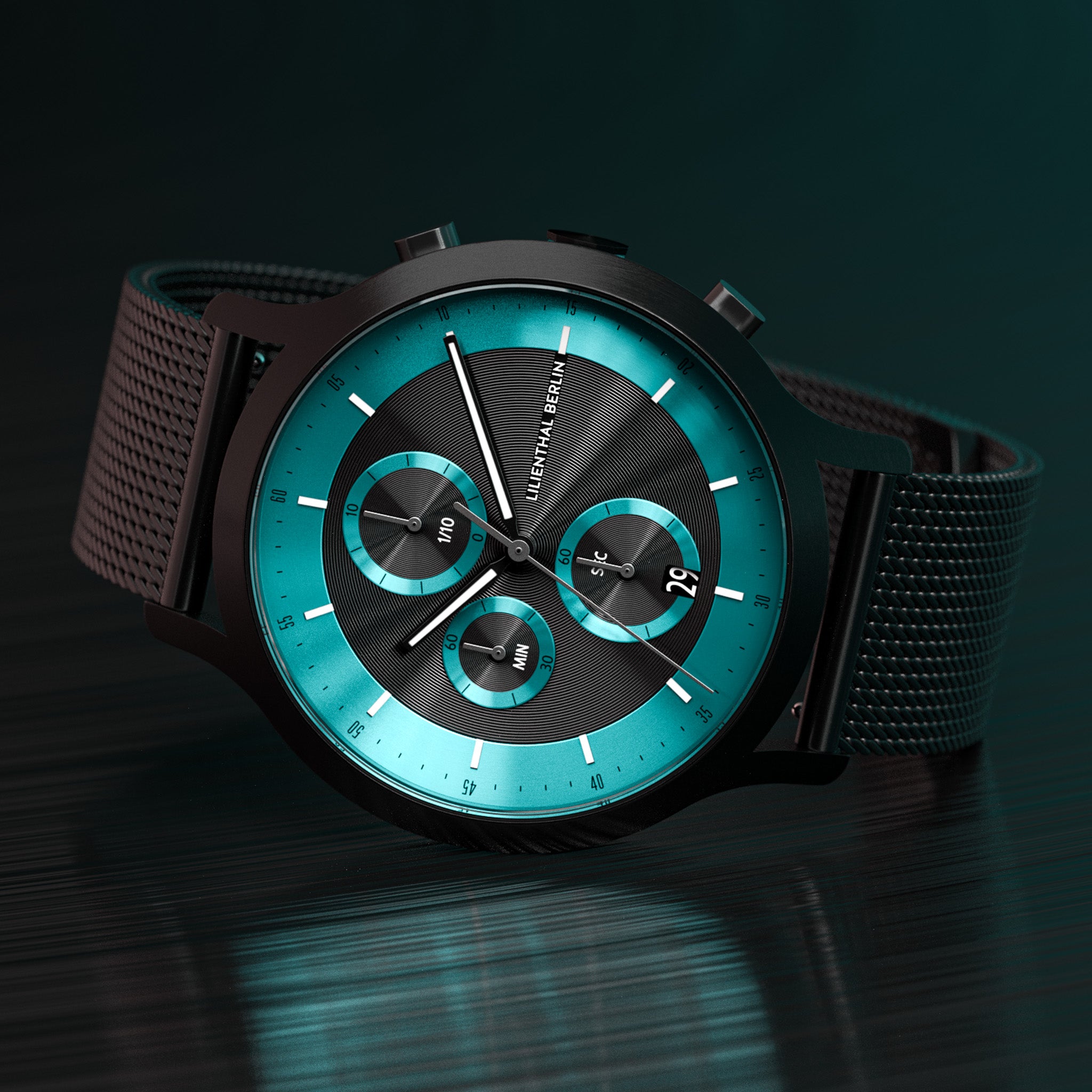 lilienthal-berlin-chronograph-lp-armbanduhr-black-cyan image 3