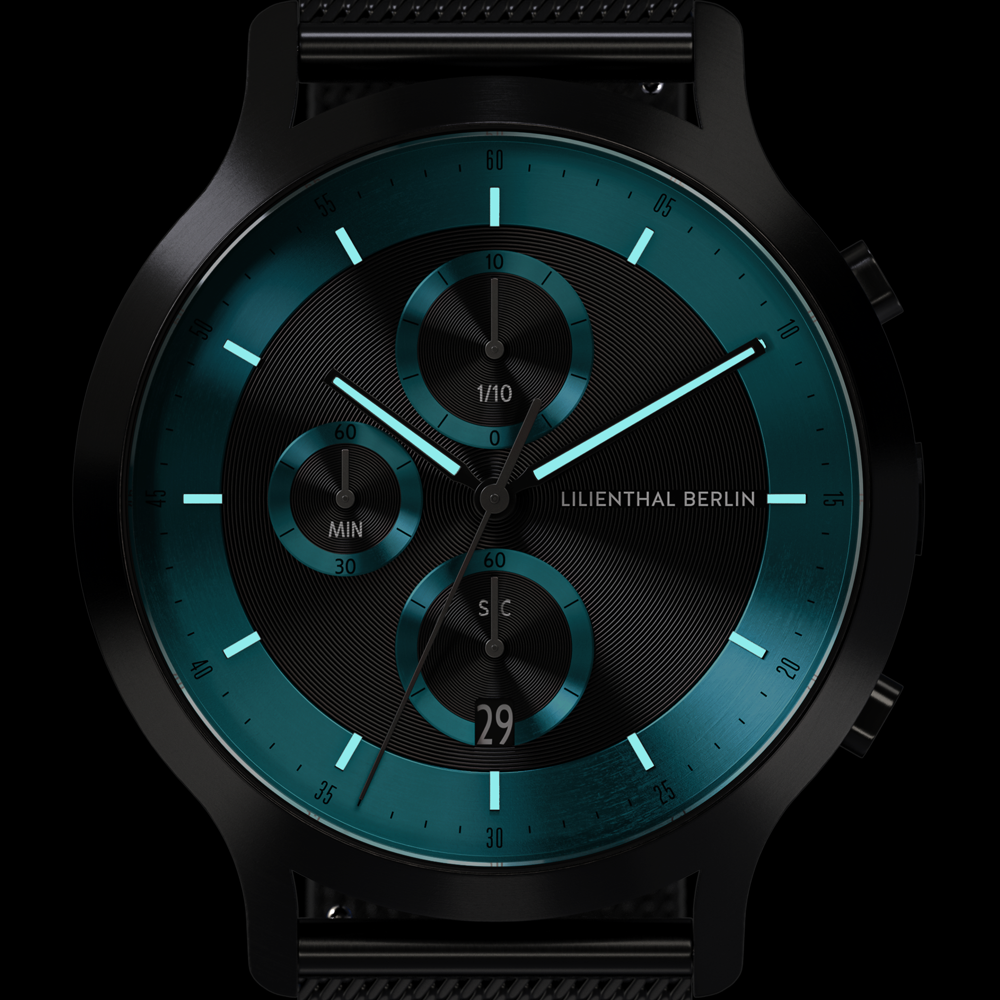 lilienthal-berlin-chronograph-lp-armbanduhr-black-cyan image 7