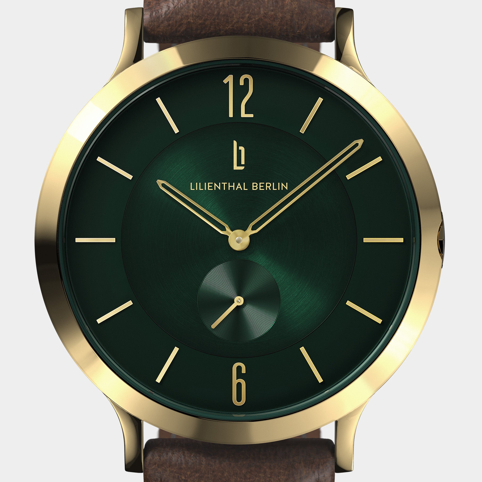 lilienthal-berlin-the-classic-gold-green-armbanduhr-42-5-mm image 6