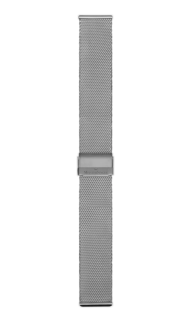 meistersinger-milanaiseband-feinmaschig-urban-edelstahl-mesh-armband image 1