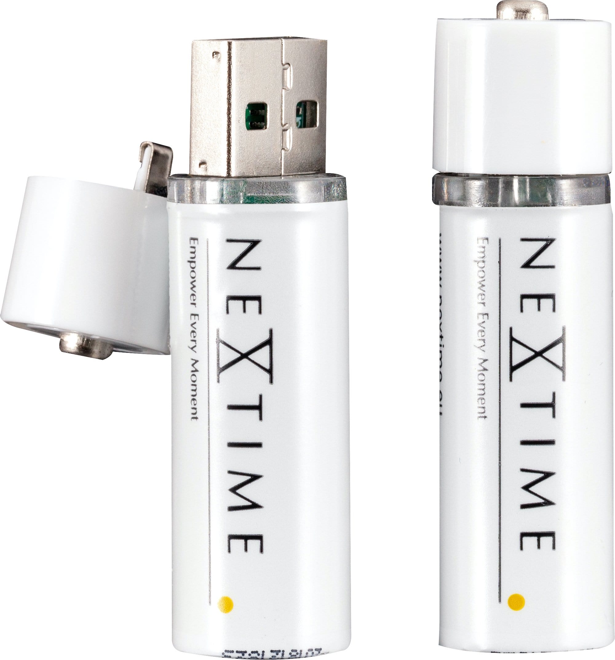 nextime-usb-aa-akku-lithium-1-5v-2er-set-wiederaufladbar-wei image 1