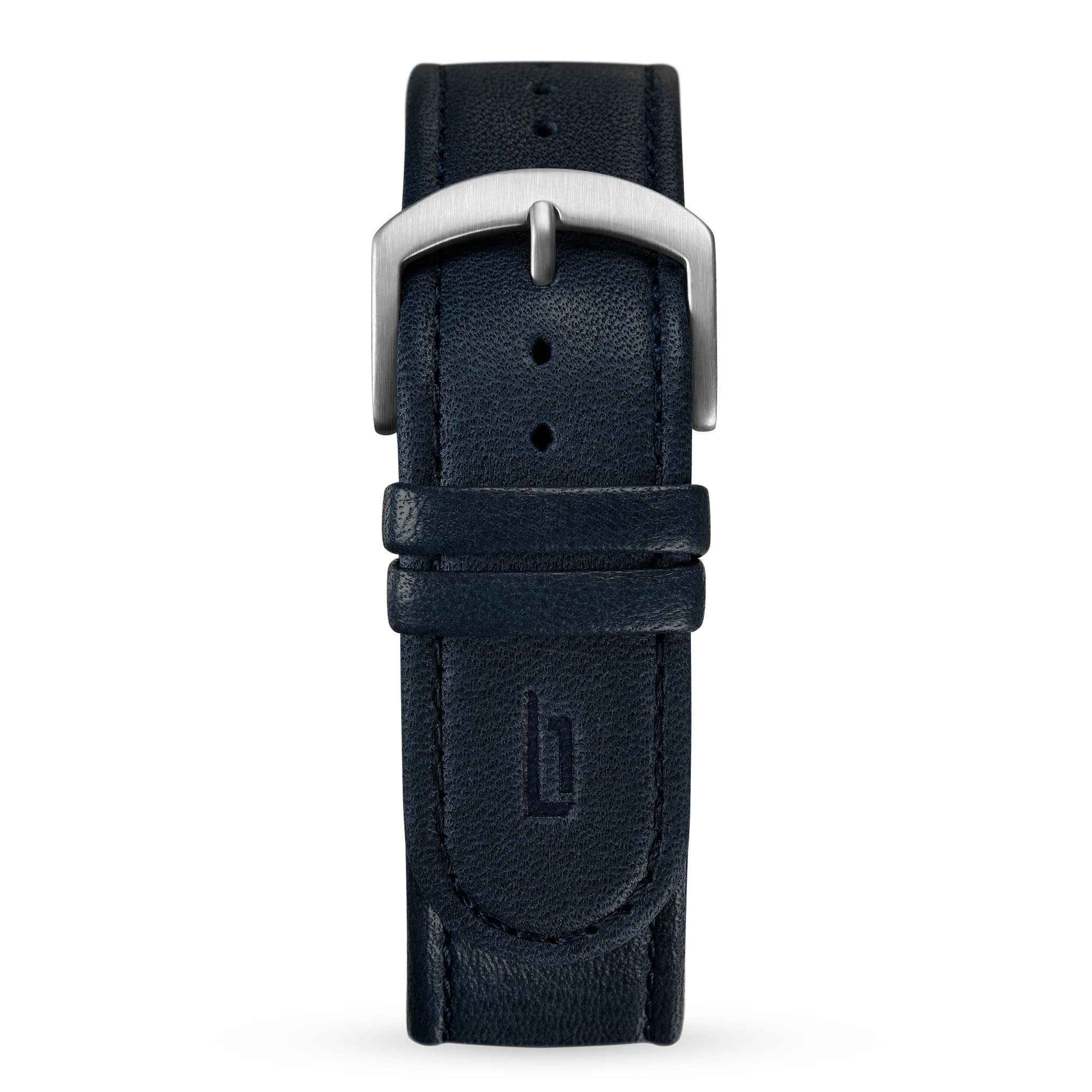 lilienthal-berlin-wechselarmband-leder-dunkelblau-2 image 1