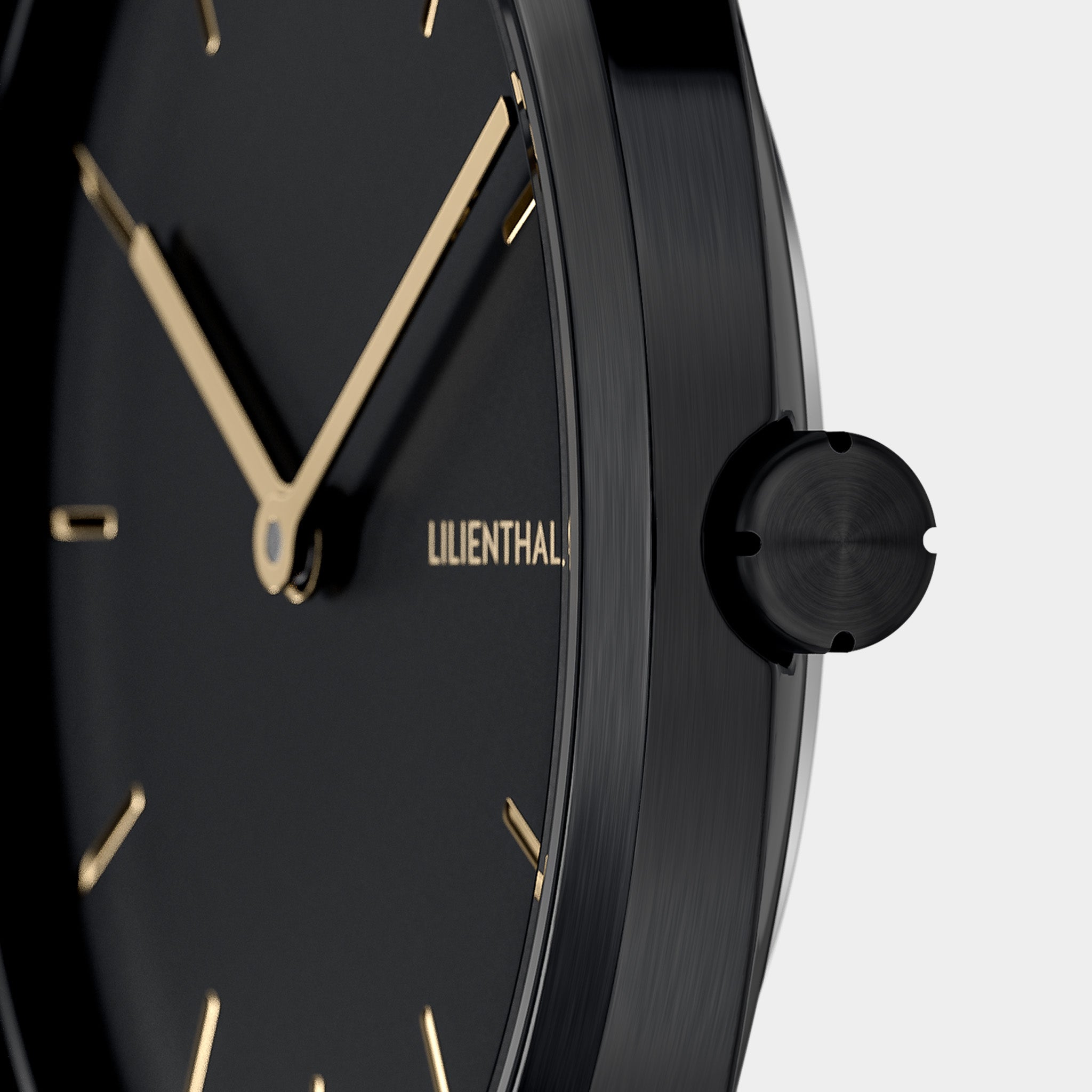 lilienthal-berlin-rosalux-damenuhr-black-gold-30-mm-edelstahl image 5
