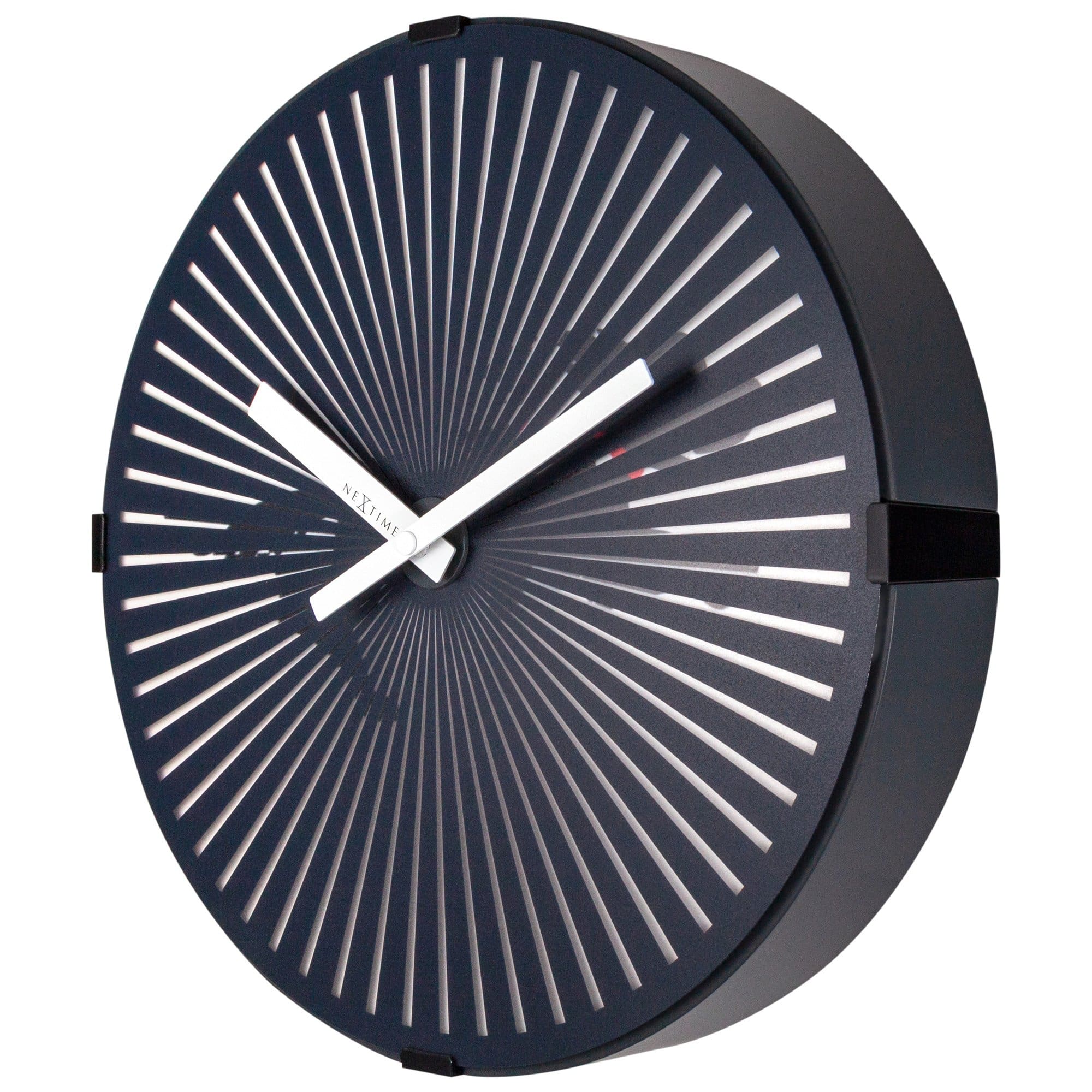 nextime-running-dog-wanduhr-30-5-cm-motion-uhr-schwarz-kunststoff image 6
