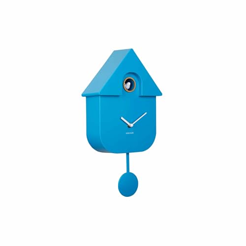 karlsson-modern-cuckoo-kuckucksuhr-blau-21-5-x-8-5-x-41-cm-thermoplast image 7