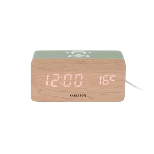 karlsson-block-wecker-dschungelgr-n-led-display-7-4-x-15-x-7-1-cm image 5