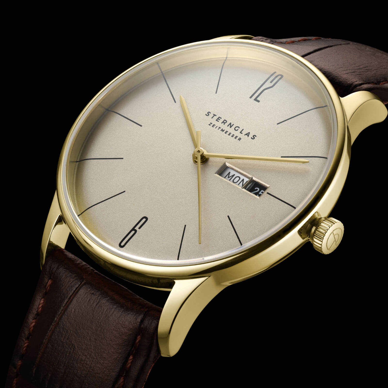 sternglas-berlin-unisex-armbanduhr-38-mm-sepia-gold image 2