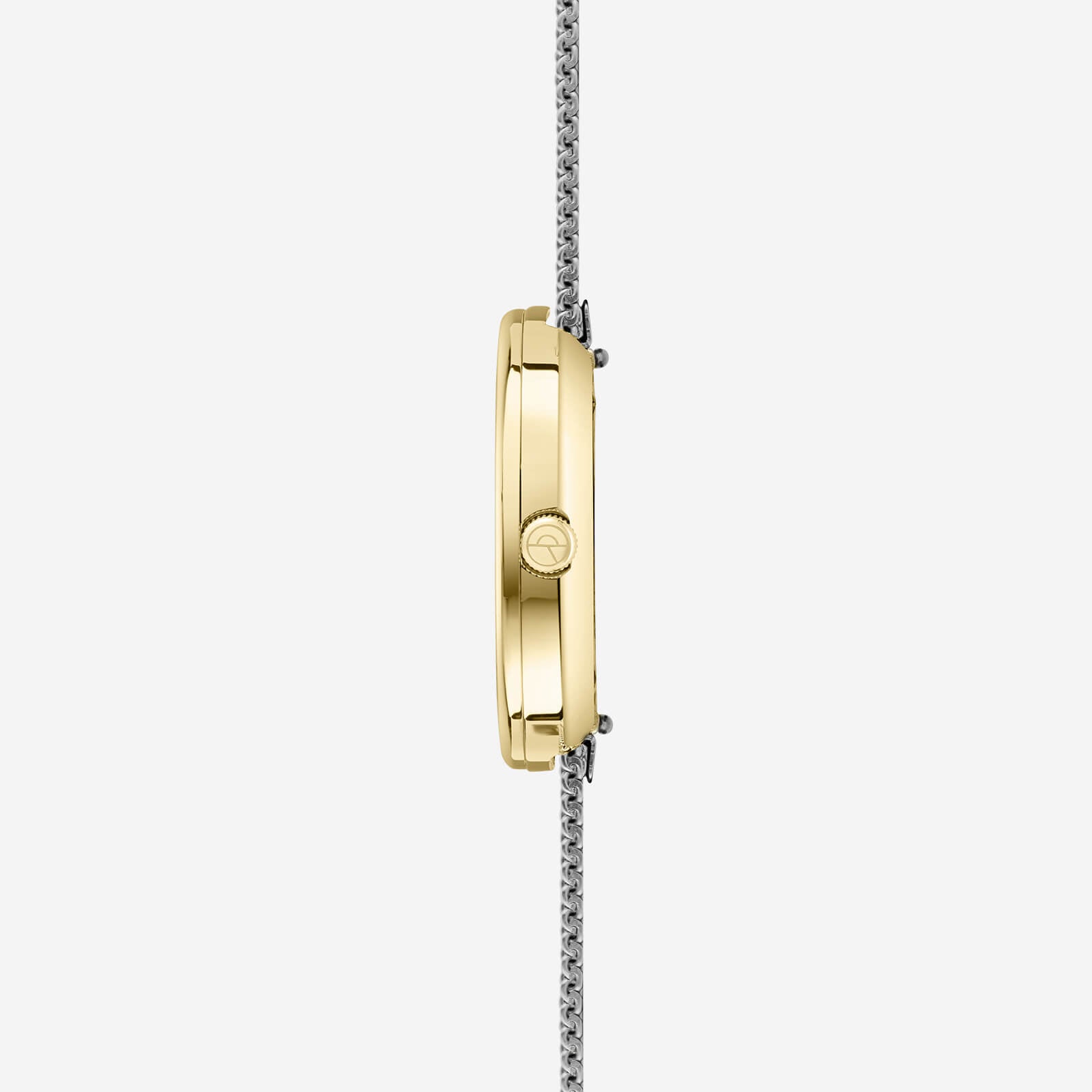 sternglas-eluisa-silber-gold-damenuhr-oval-27x33-mm-milanaise image 5
