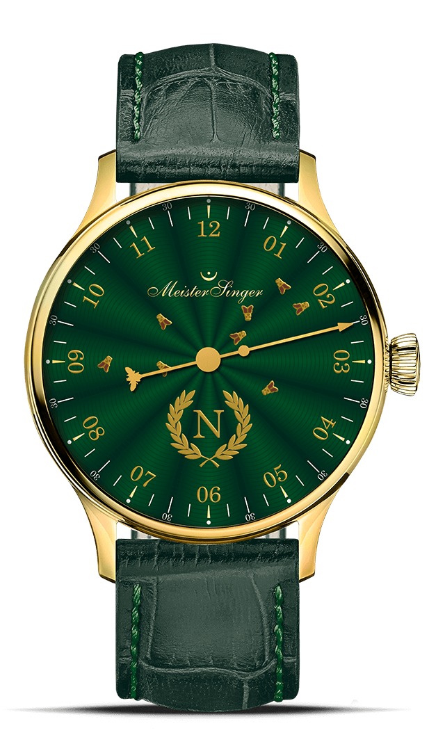 meistersinger-paleograph-edition-napol-on-einzeiger-armbanduhr image 1