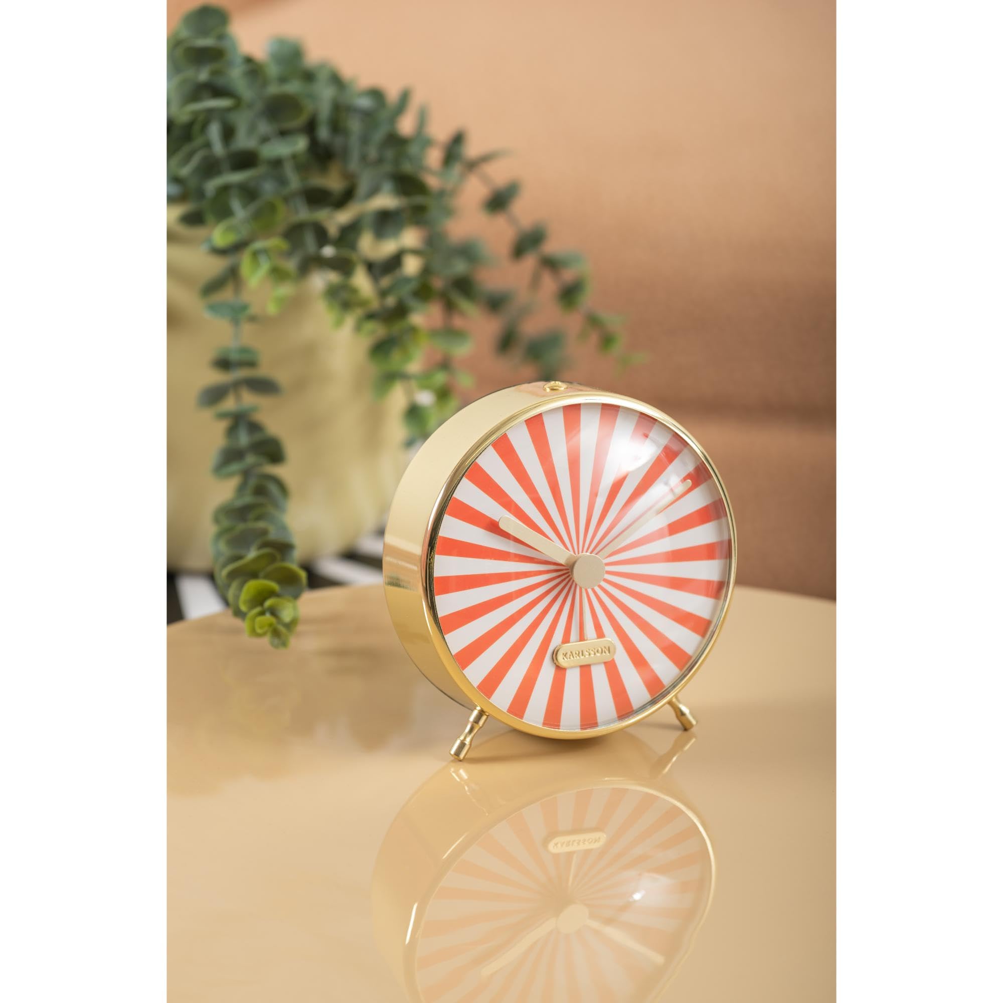 karlsson-candy-swirl-wecker-orange-12-5x3-7x12-5-cm image 2