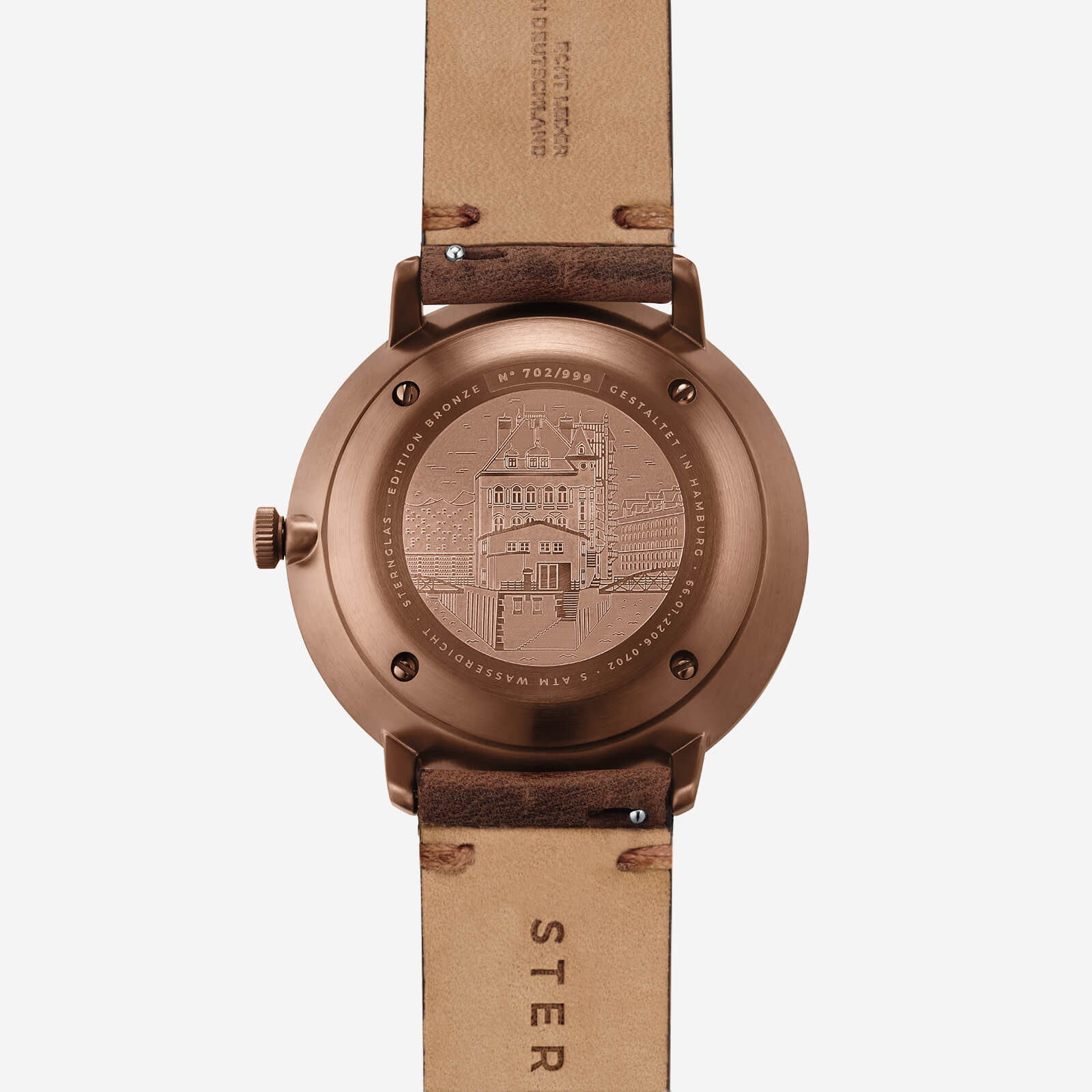 sternglas-hamburg-automatik-edition-bronze-42-mm-gr-n-leder image 7