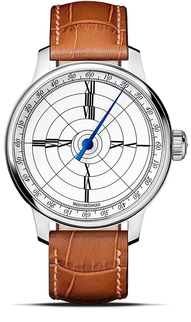meistersinger-benjamin-franklin-edition-einzeiger-armbanduhr-paleograph image 1