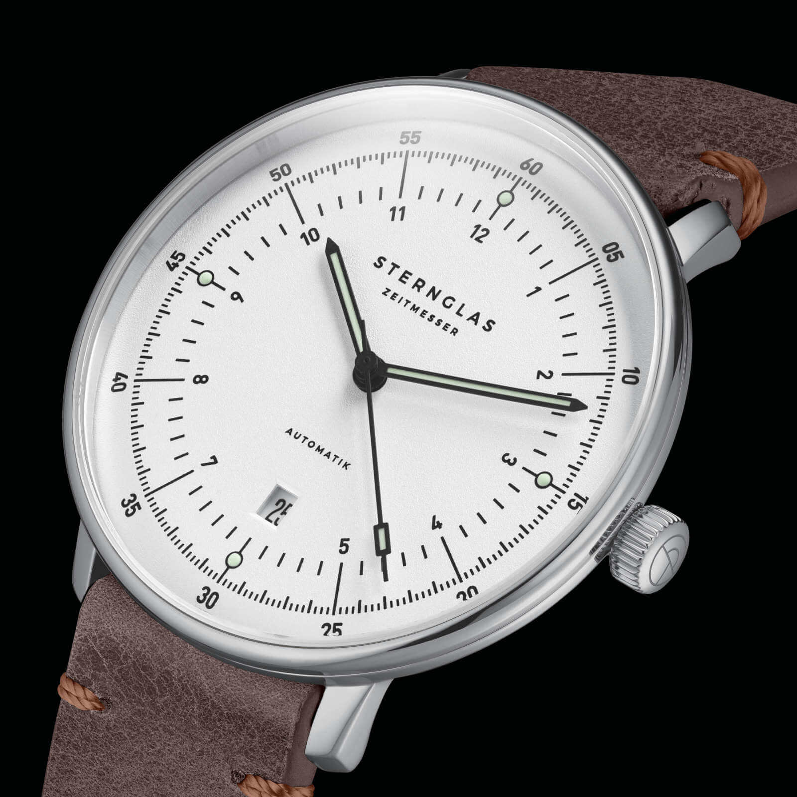 sternglas-hamburg-automatik-uhr-42-mm-silber image 8