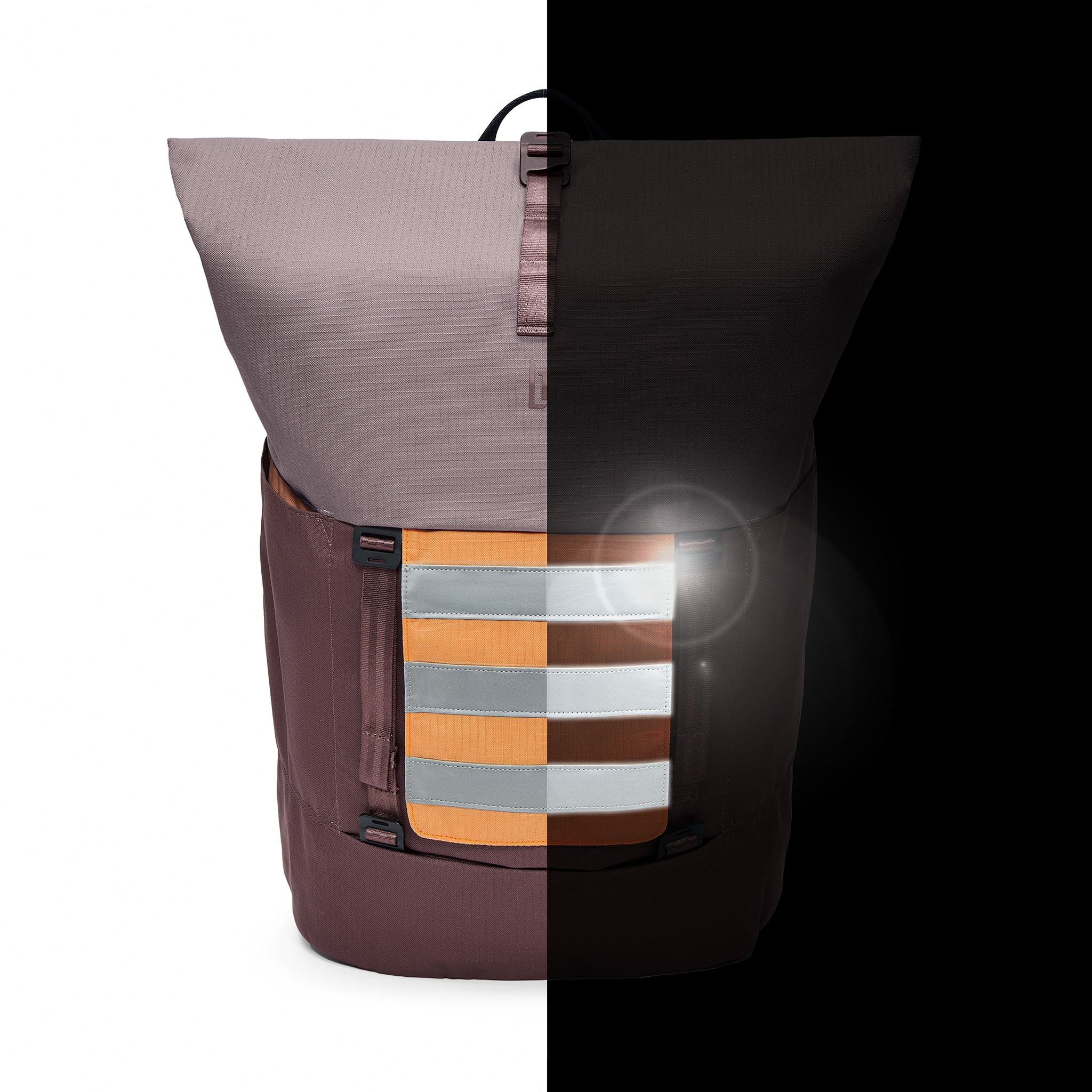 lilienthal-berlin-urbaneer-rolltop-aubergine-rucksack-24-29-l image 5