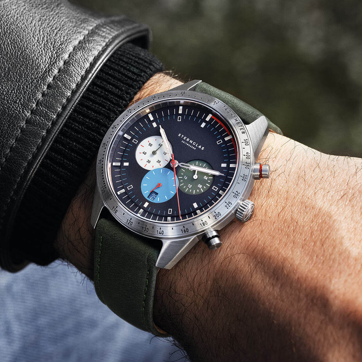 sternglas-tachymeter-chronograph-blau-modena-gr-n image 4