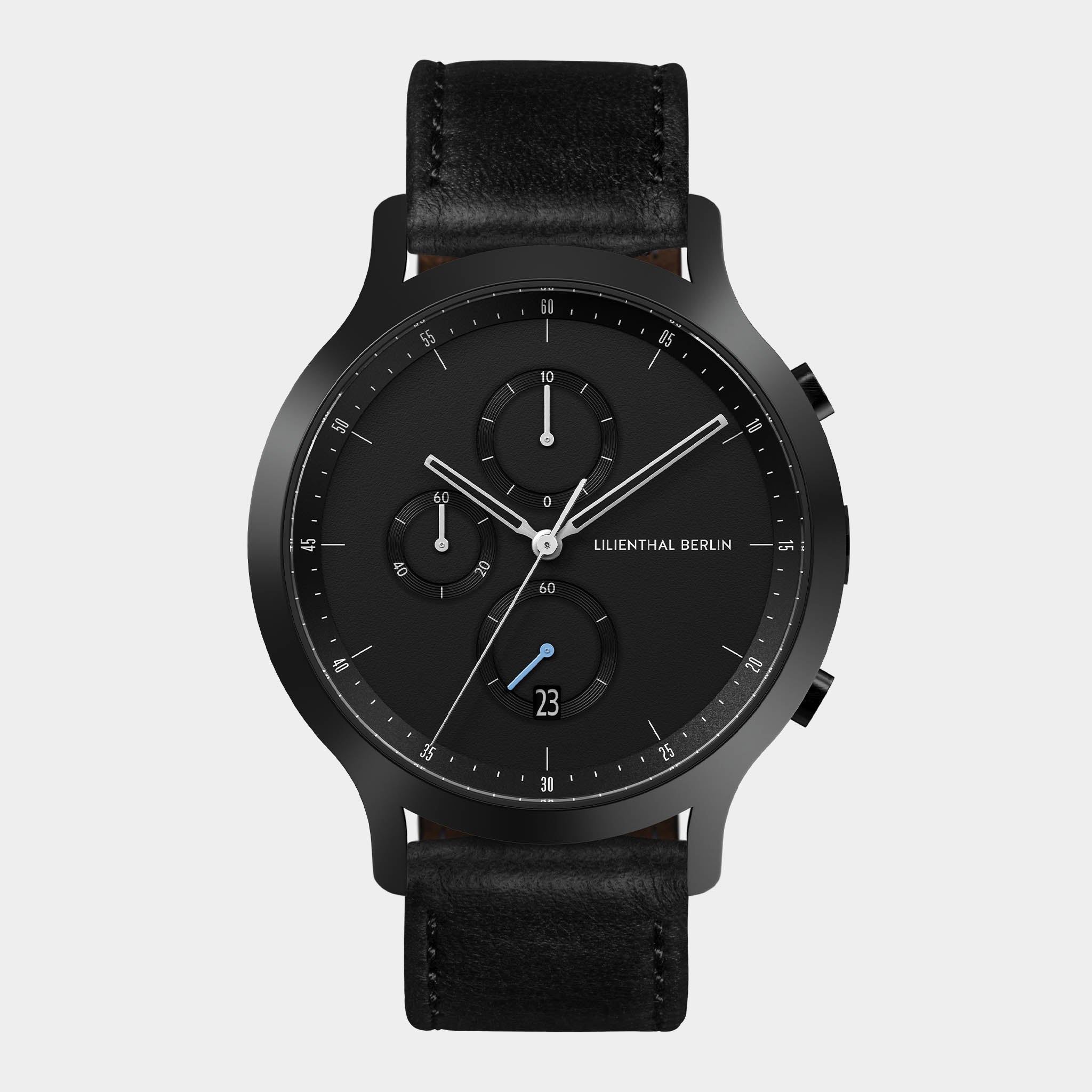 lilienthal-berlin-chronograph-all-black-chronograph image 1
