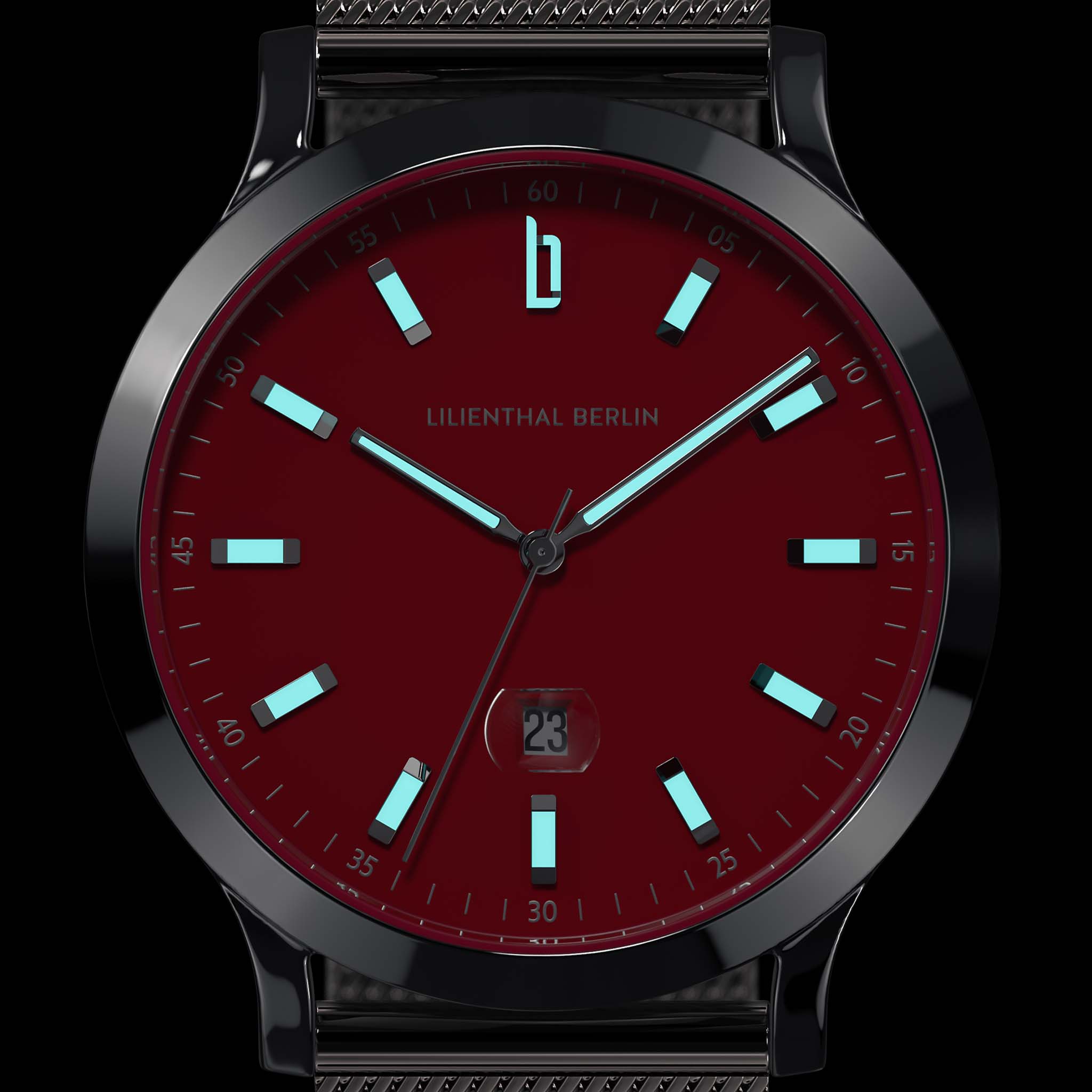 lilienthal-berlin-huxley-ii-armbanduhr-crimson-red image 7