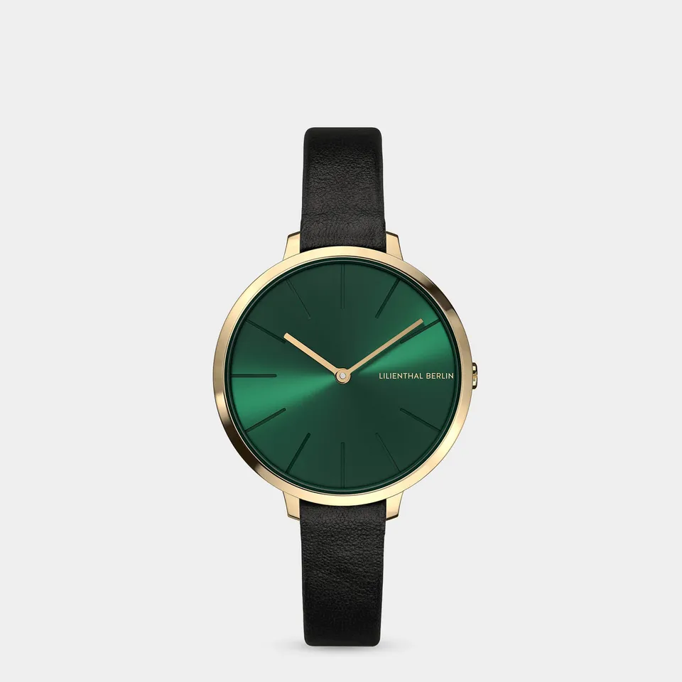 lilienthal-berlin-rosalux-gold-emerald-green-damen-armbanduhr-30-mm image 1