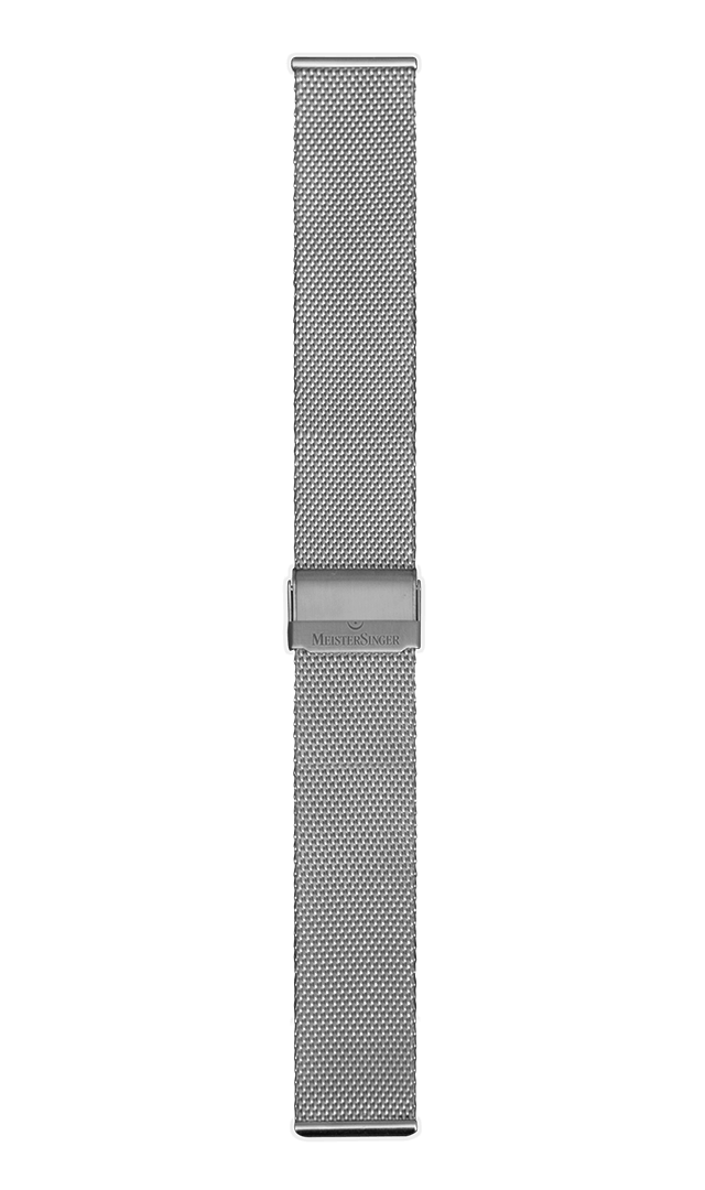 meistersinger-milanaiseband-feinmaschig-urban-edelstahl-mesh-armband image 1