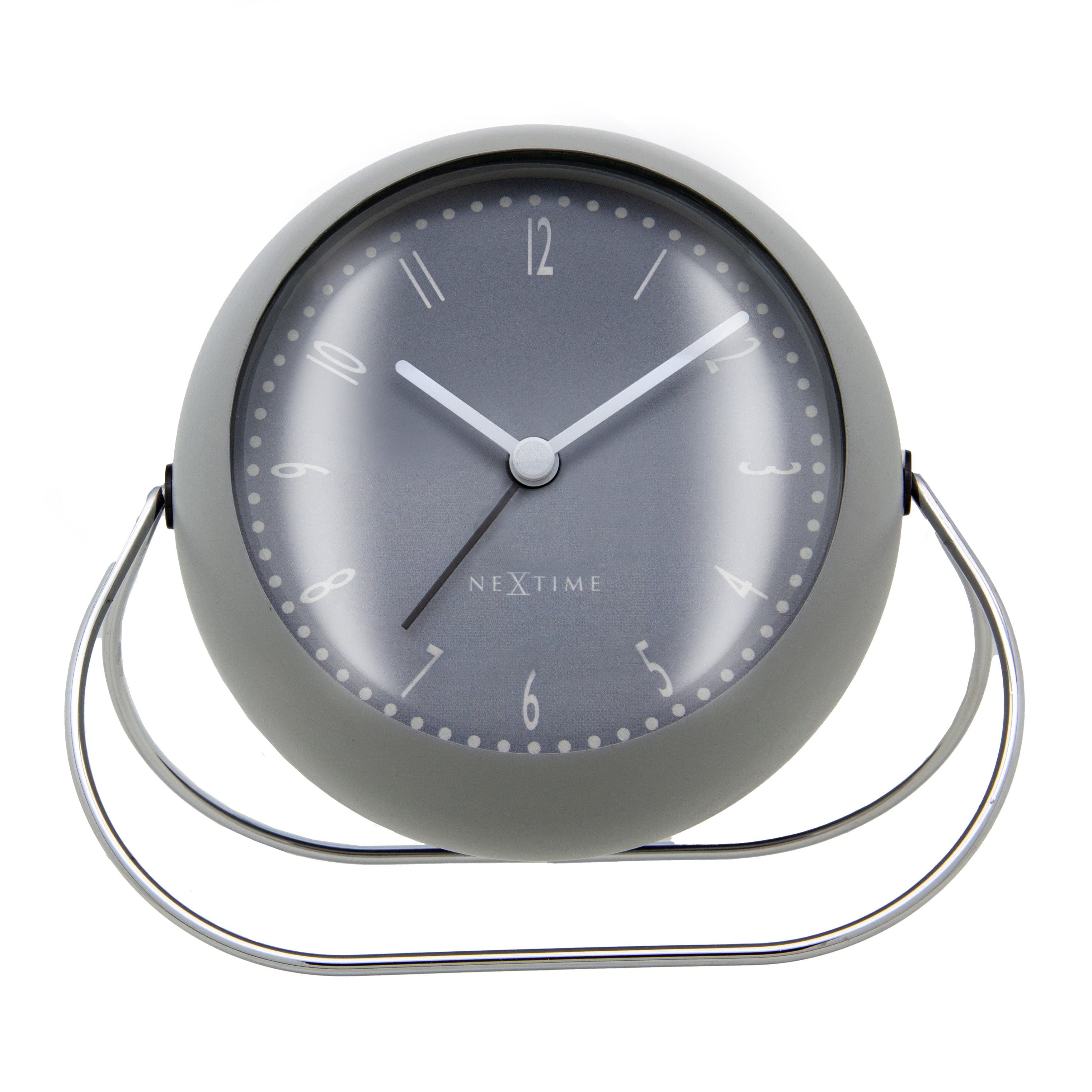 nextime-bubble-alarm-wecker-14x12x8-cm-metall-schwarz-silent image 8