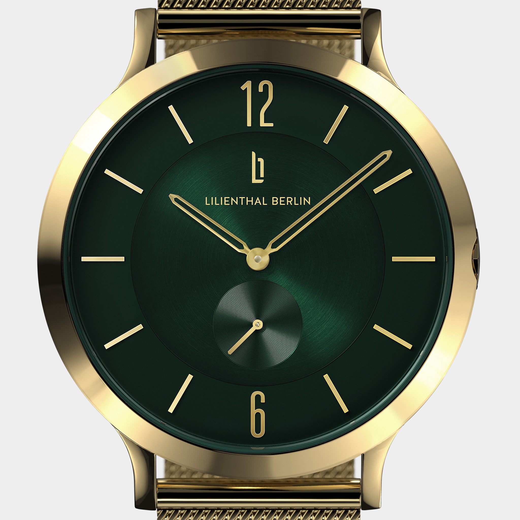 lilienthal-berlin-the-classic-gold-green-armbanduhr image 6