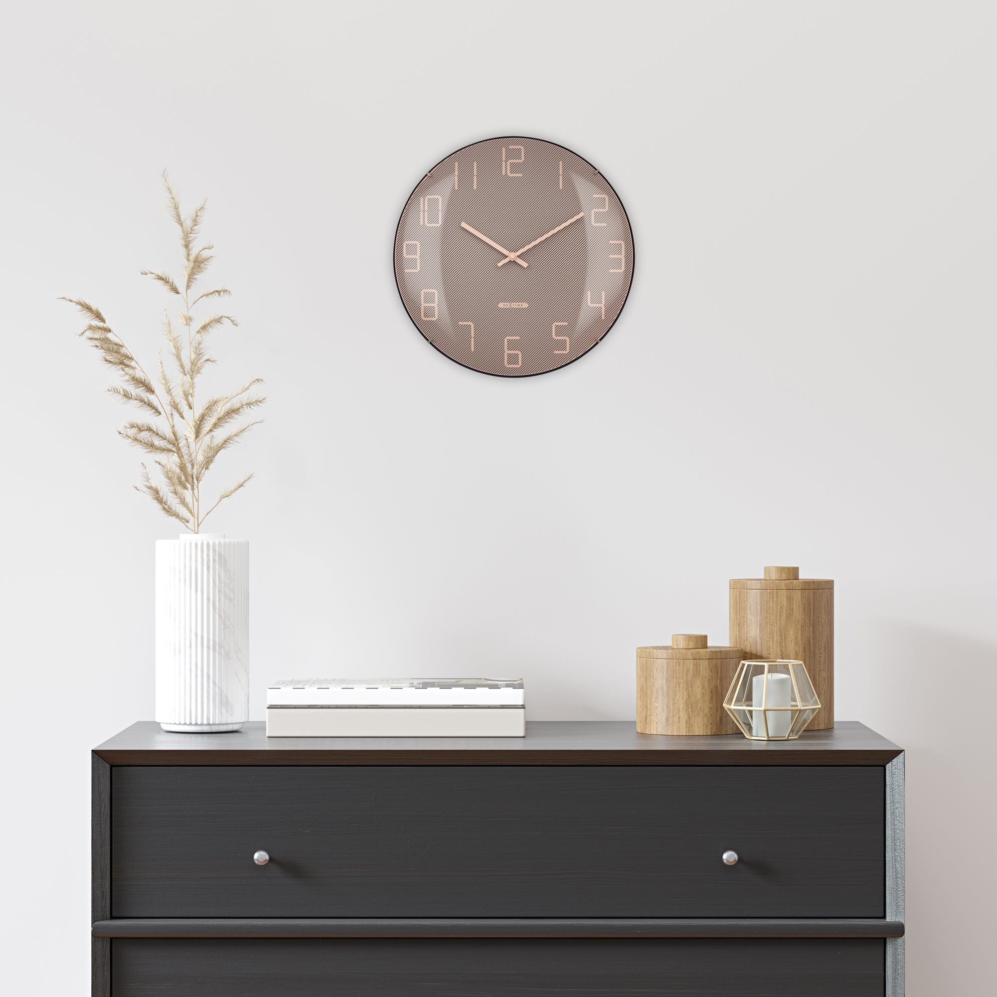 nextime-shade-wanduhr-35-cm-glas-mit-gew-lbter-linse-leise image 6