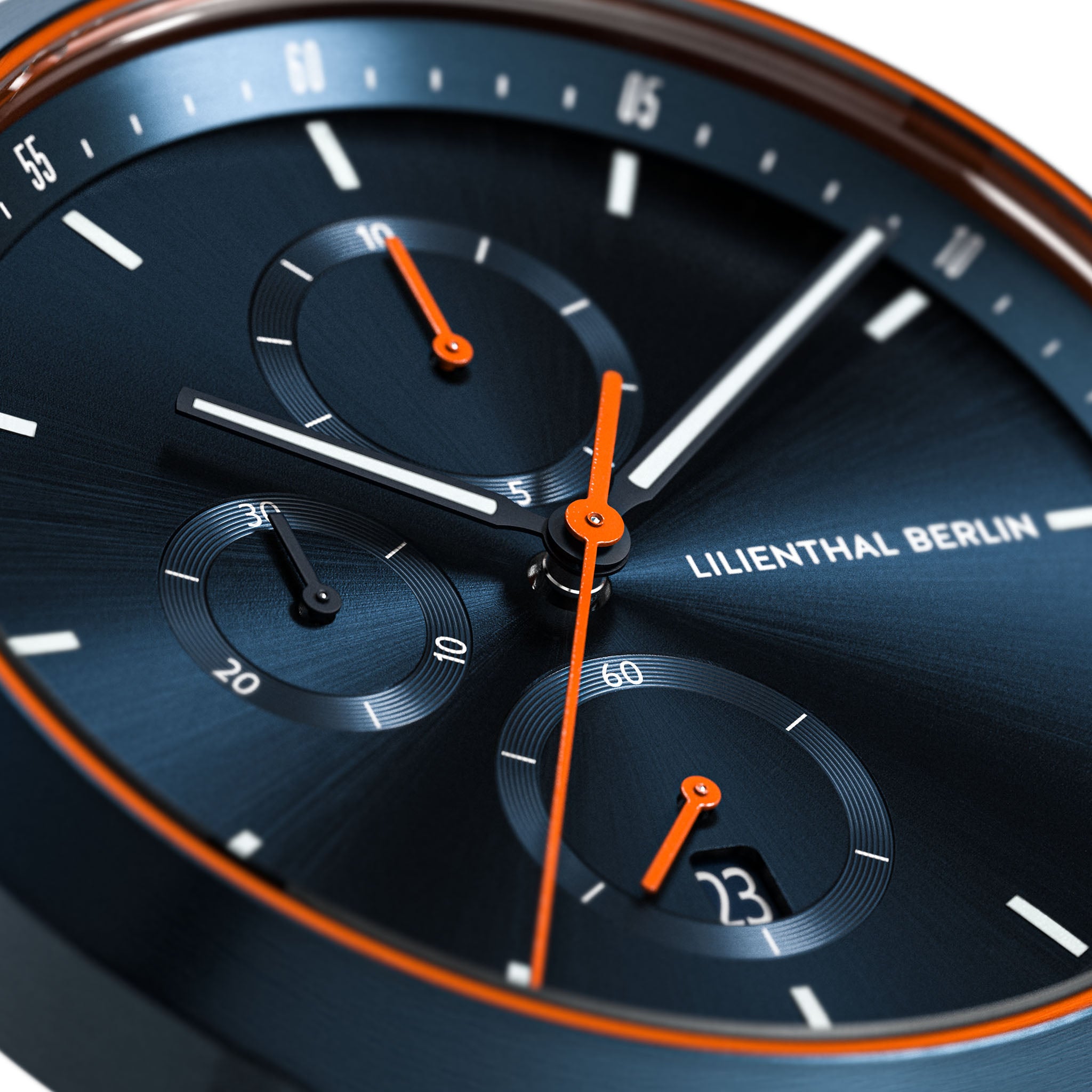 lilienthal-berlin-chronograph-blue-orange-midnight-blue image 4