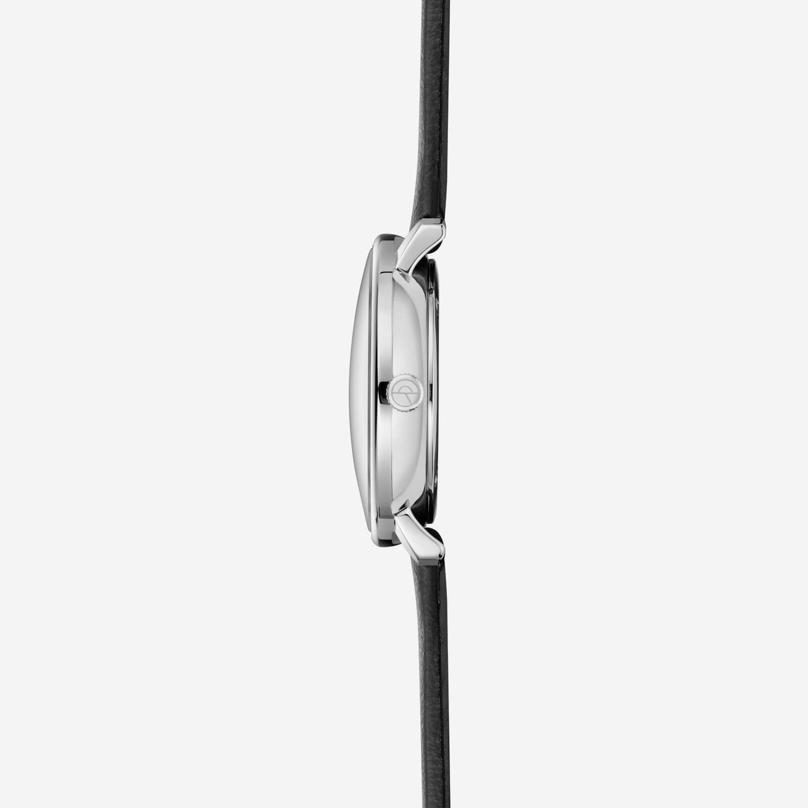 sternglas-naos-xs-edition-perlmutt-damenuhr-wei-33-mm-leder image 5