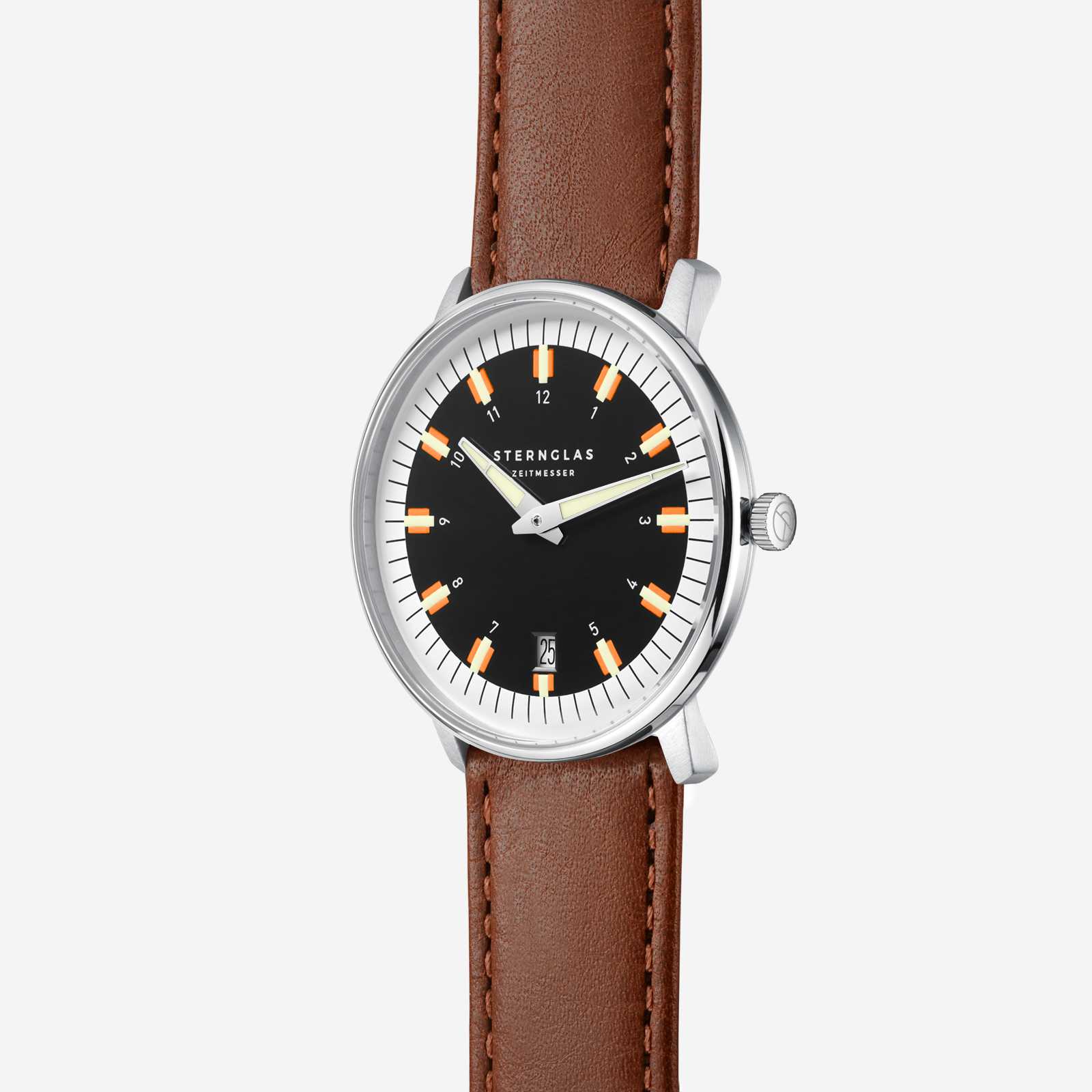 sternglas-egor-armbanduhr-38-mm-schwarz-leder-unisex image 3