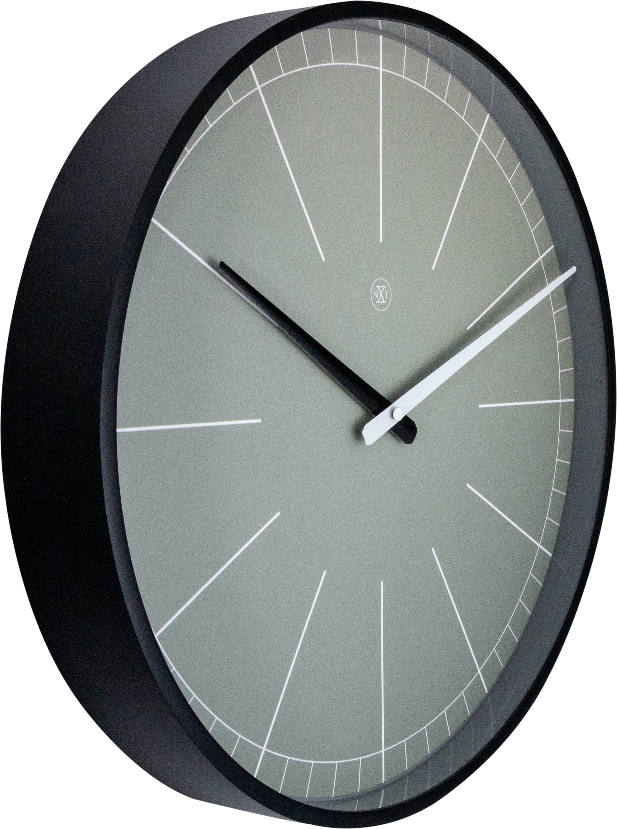 nxt-gray-wanduhr-40-cm-kunststoff-minimalistisch image 2