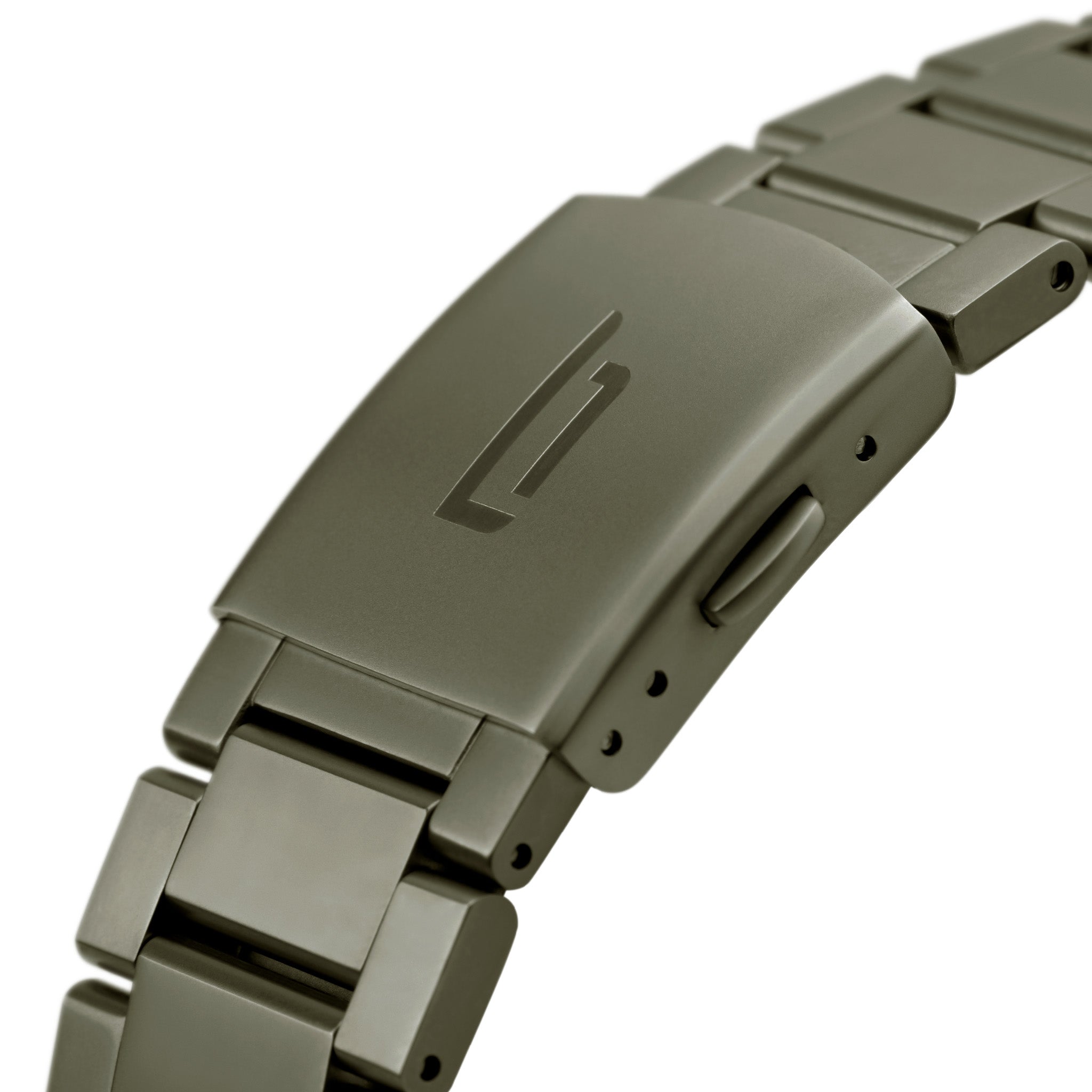 lilienthal-berlin-stainless-steel-strap-edelstahl-wechselarmband-olive-matte image 2