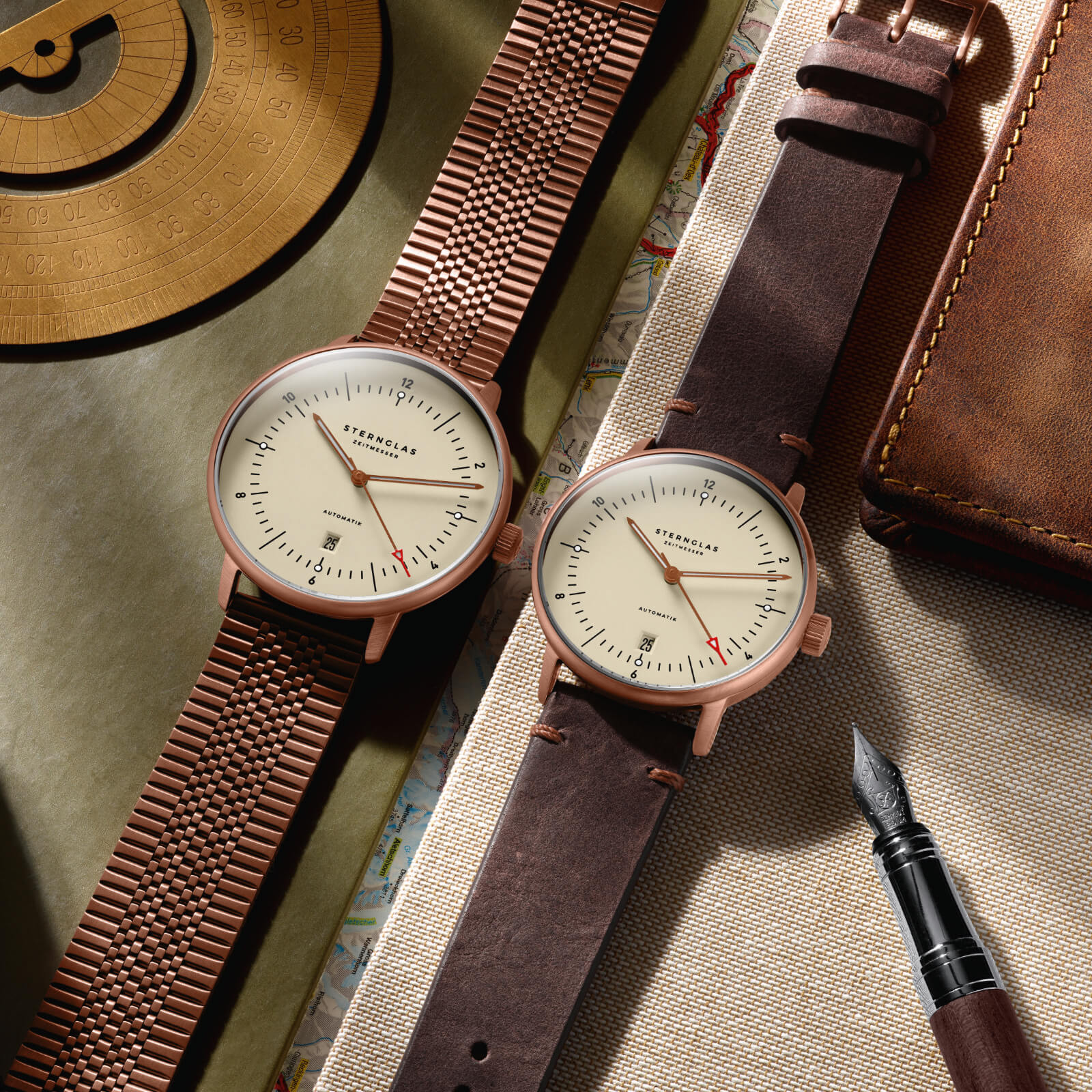 sternglas-naos-automatik-alabaster-bronze-uhr-38-mm-leder image 6