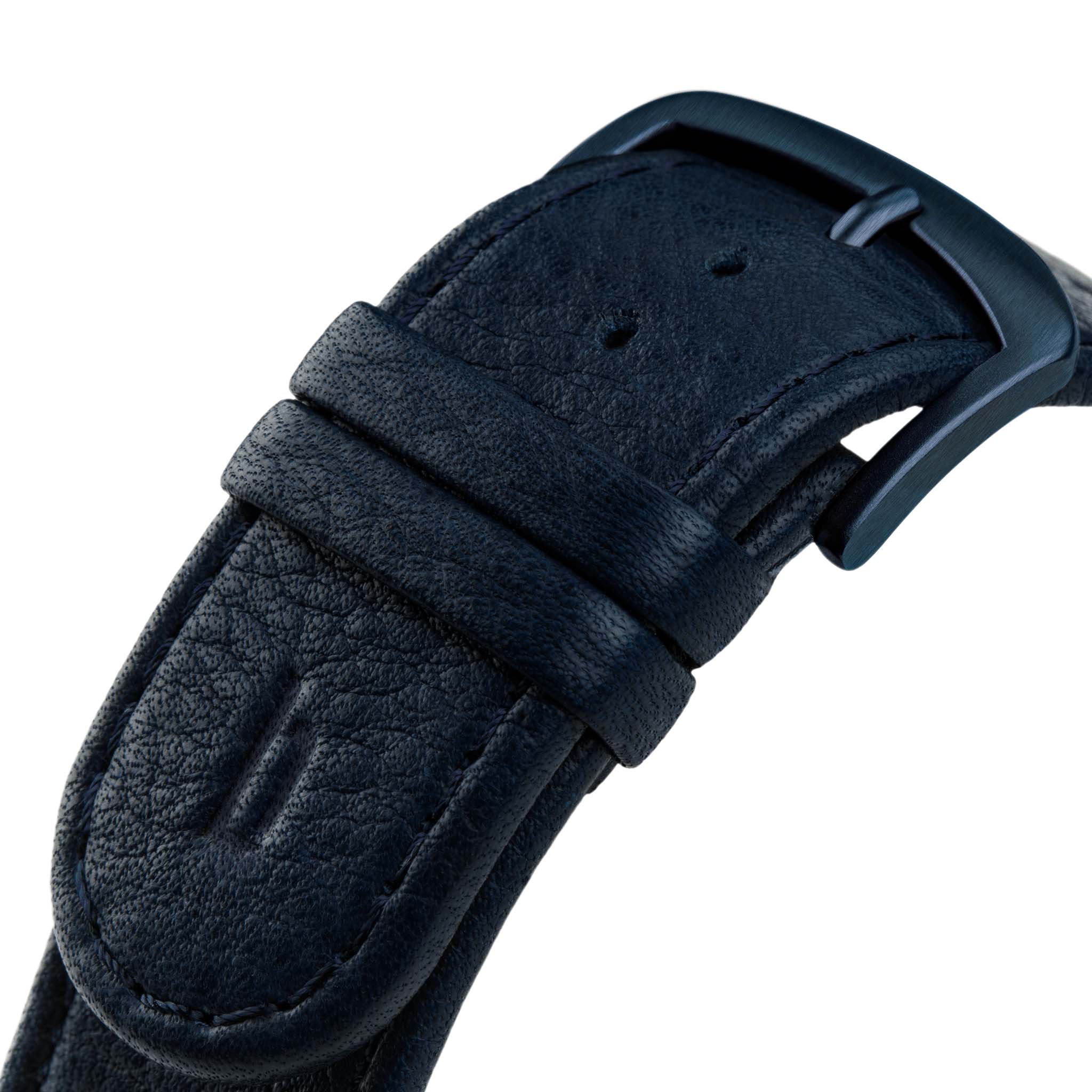 lilienthal-berlin-leather-strap-dark-blue-lederarmband-dunkelblau image 2
