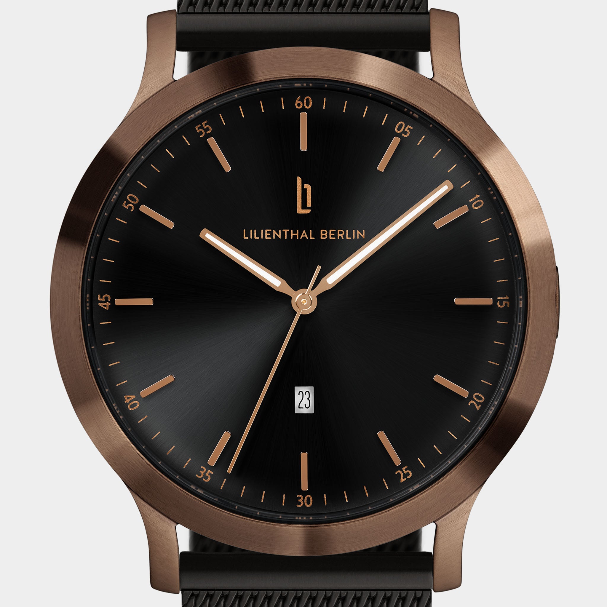 lilienthal-berlin-huxley-uhr-bronze-black image 5