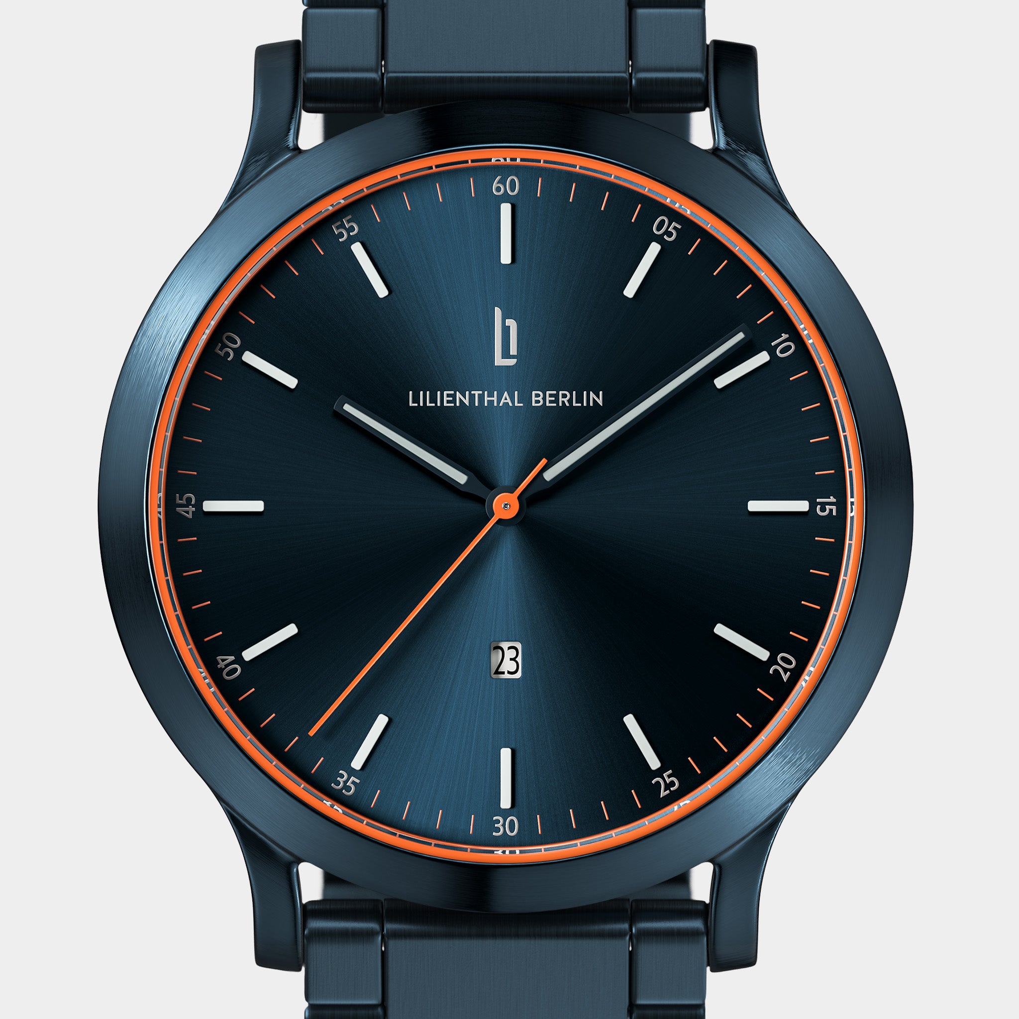 lilienthal-berlin-huxley-herrenuhr-blue-orange-40-mm image 6