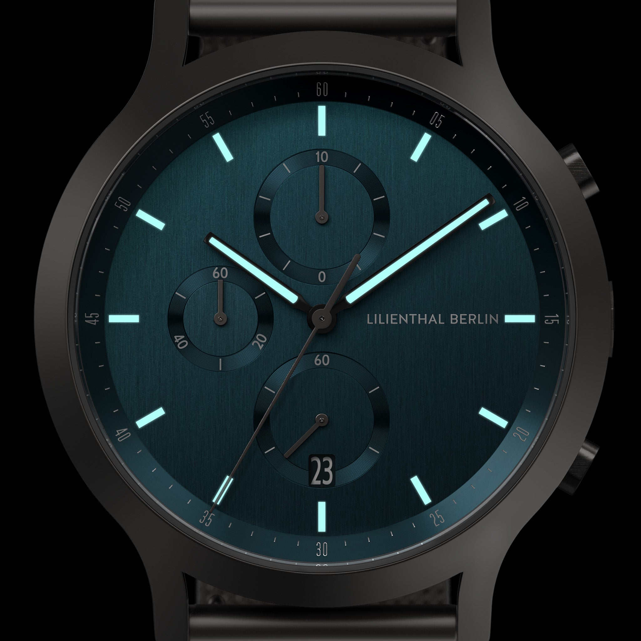 lilienthal-berlin-chronograph-myth-petrol-matt image 7